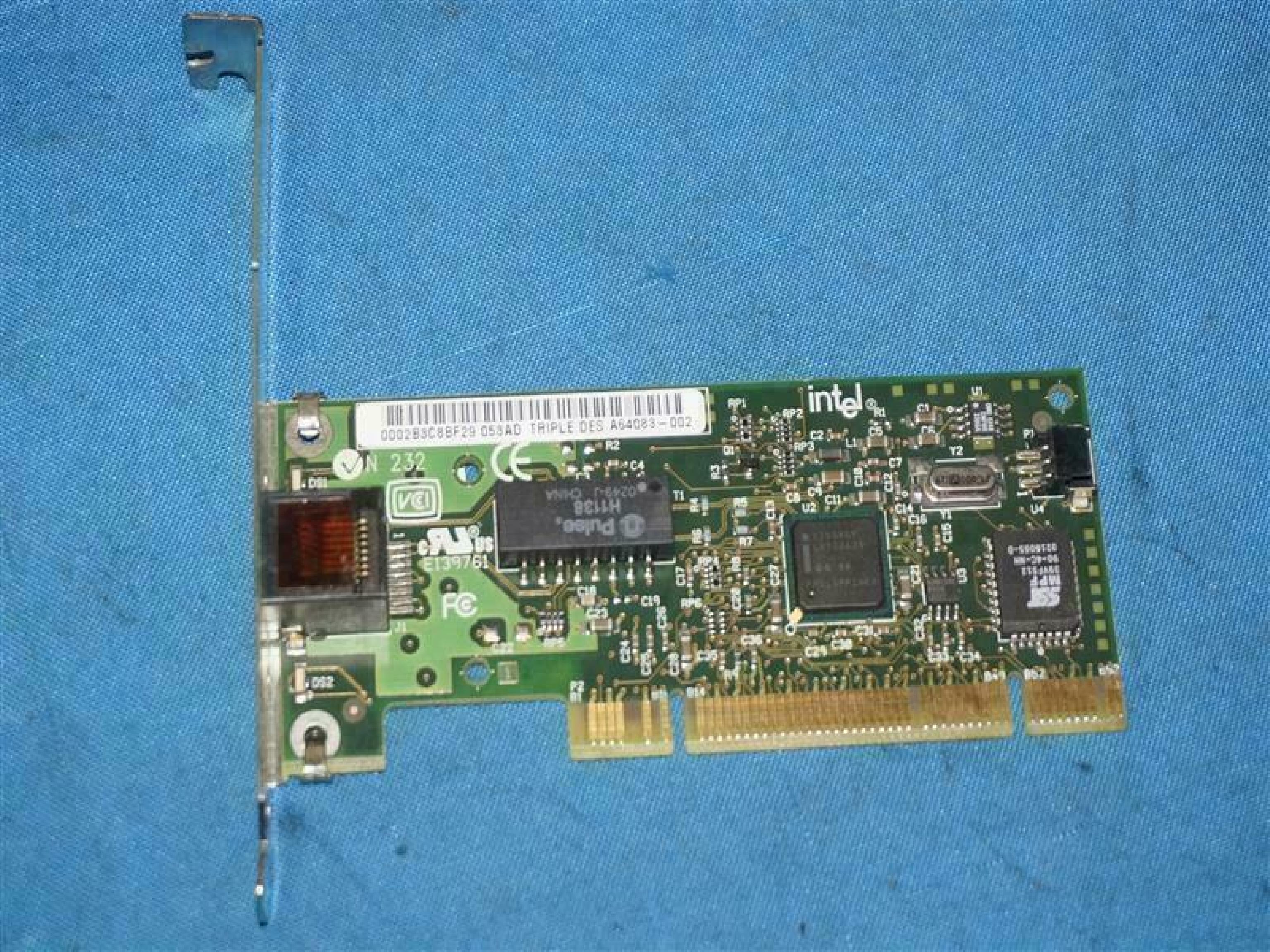 INTEL 749006-002 LAN CARD PCI NIC ETHERNET PRO/100 S PRO/100S SERVER NETWORK ADAPTER