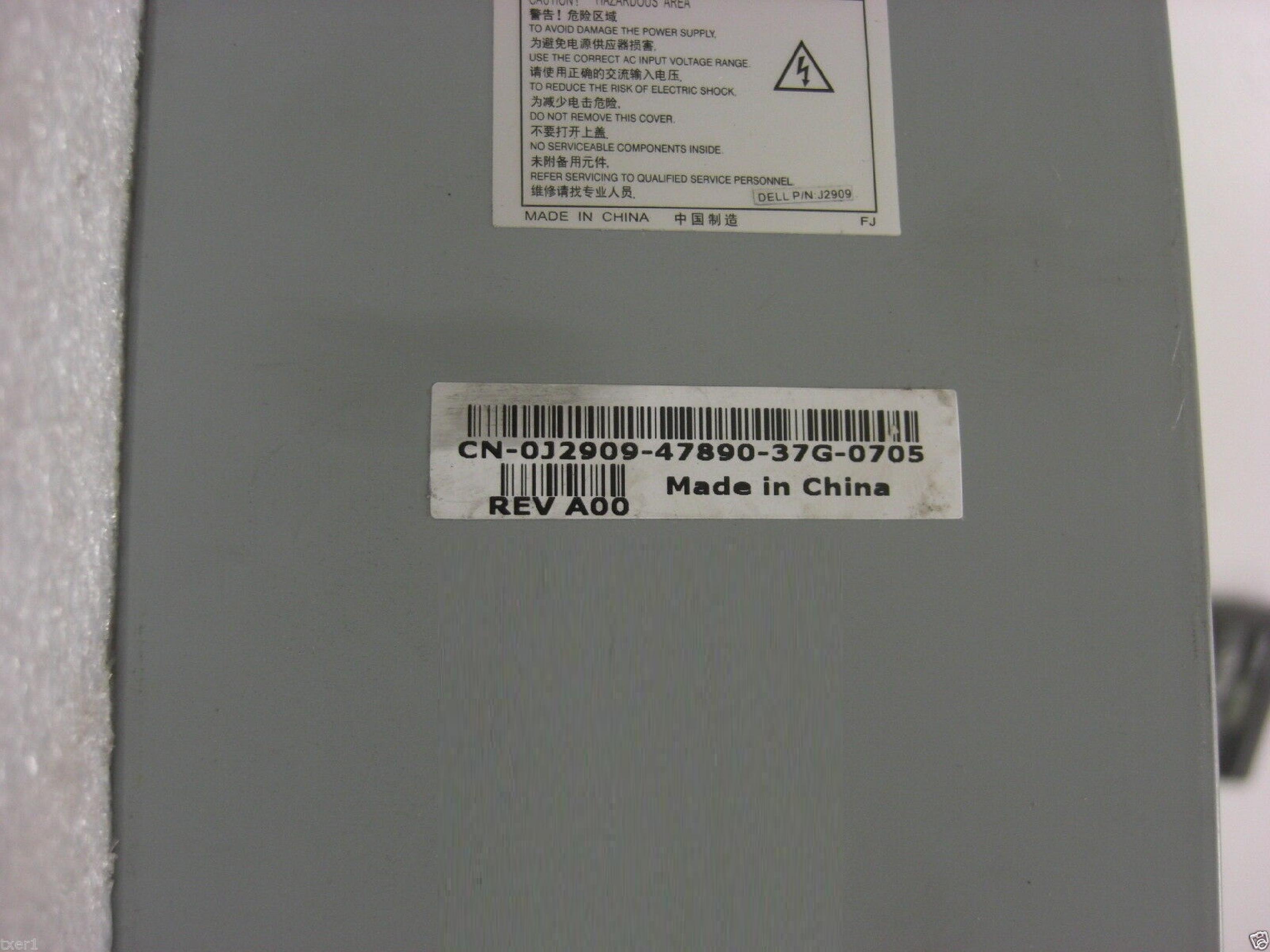 DELL 0J2909 230 WATT POWER SUPPLY