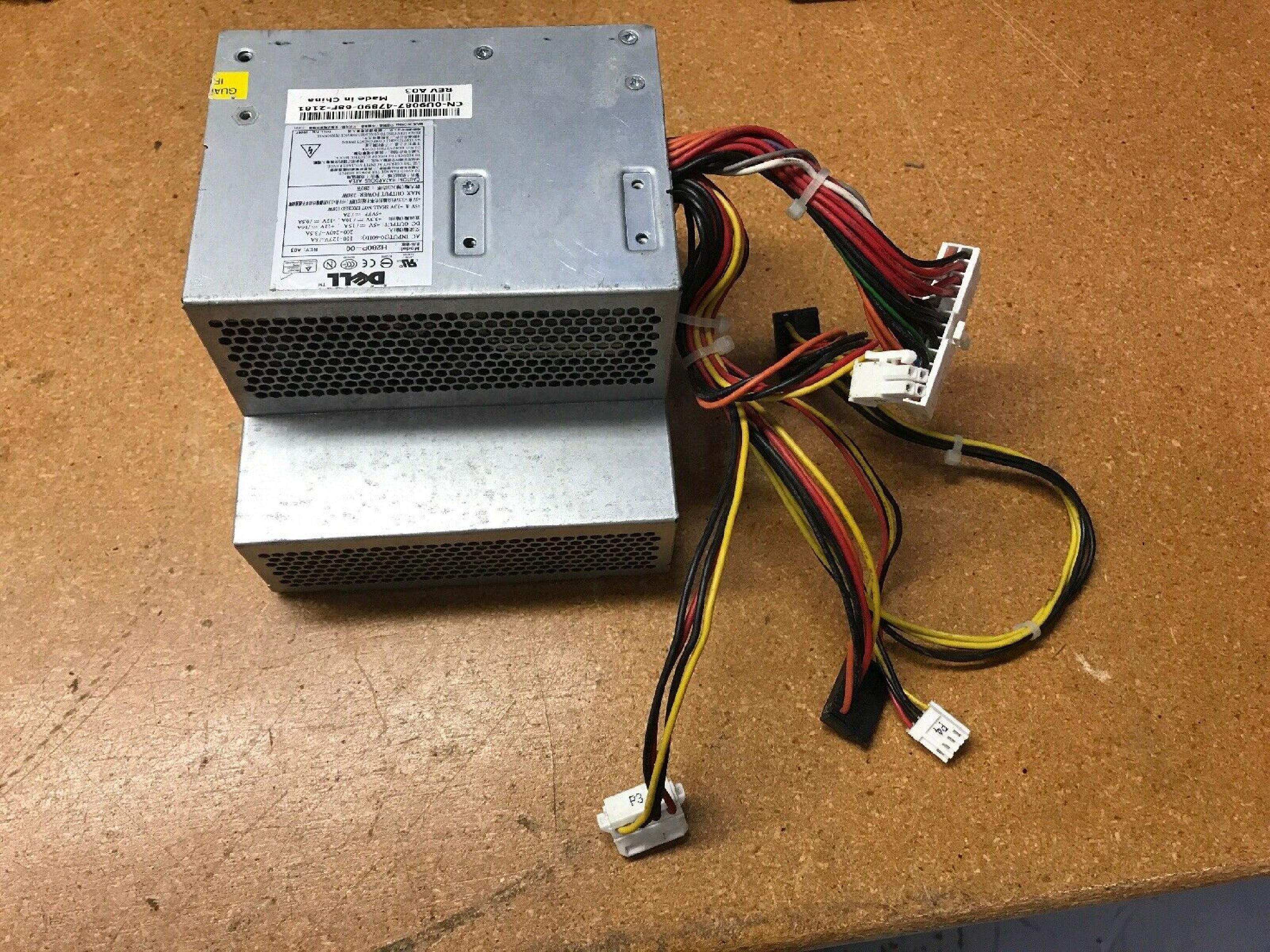 DELL 0U9087 280 WATT POWER SUPPLY