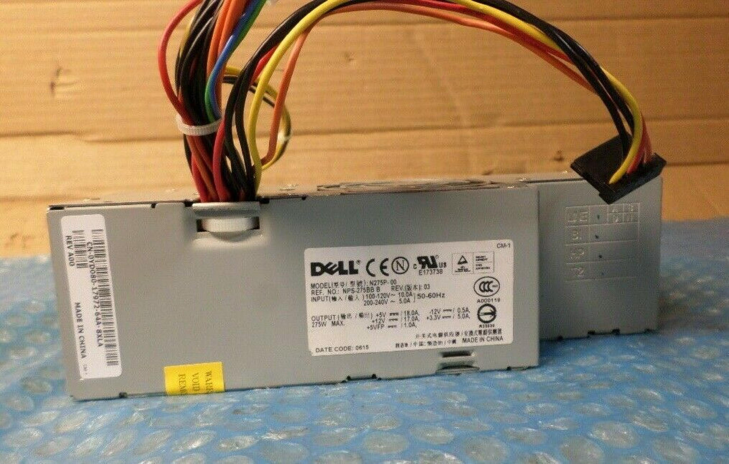 DELL N275P-00 275 WATT POWER SUPPLY SFF PSU