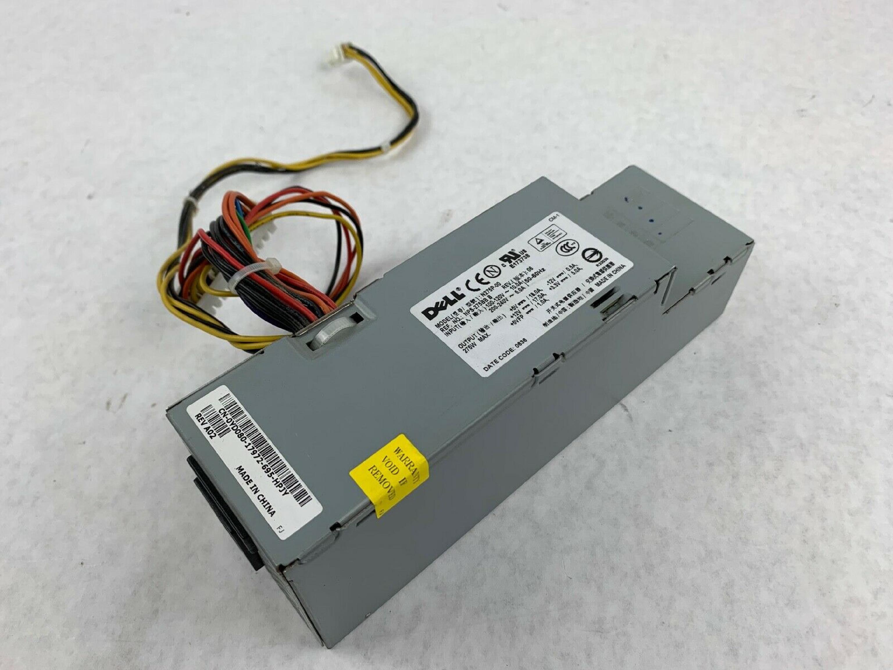 DELL NPS-275BB B 275 WATT POWER SUPPLY SFF PSU