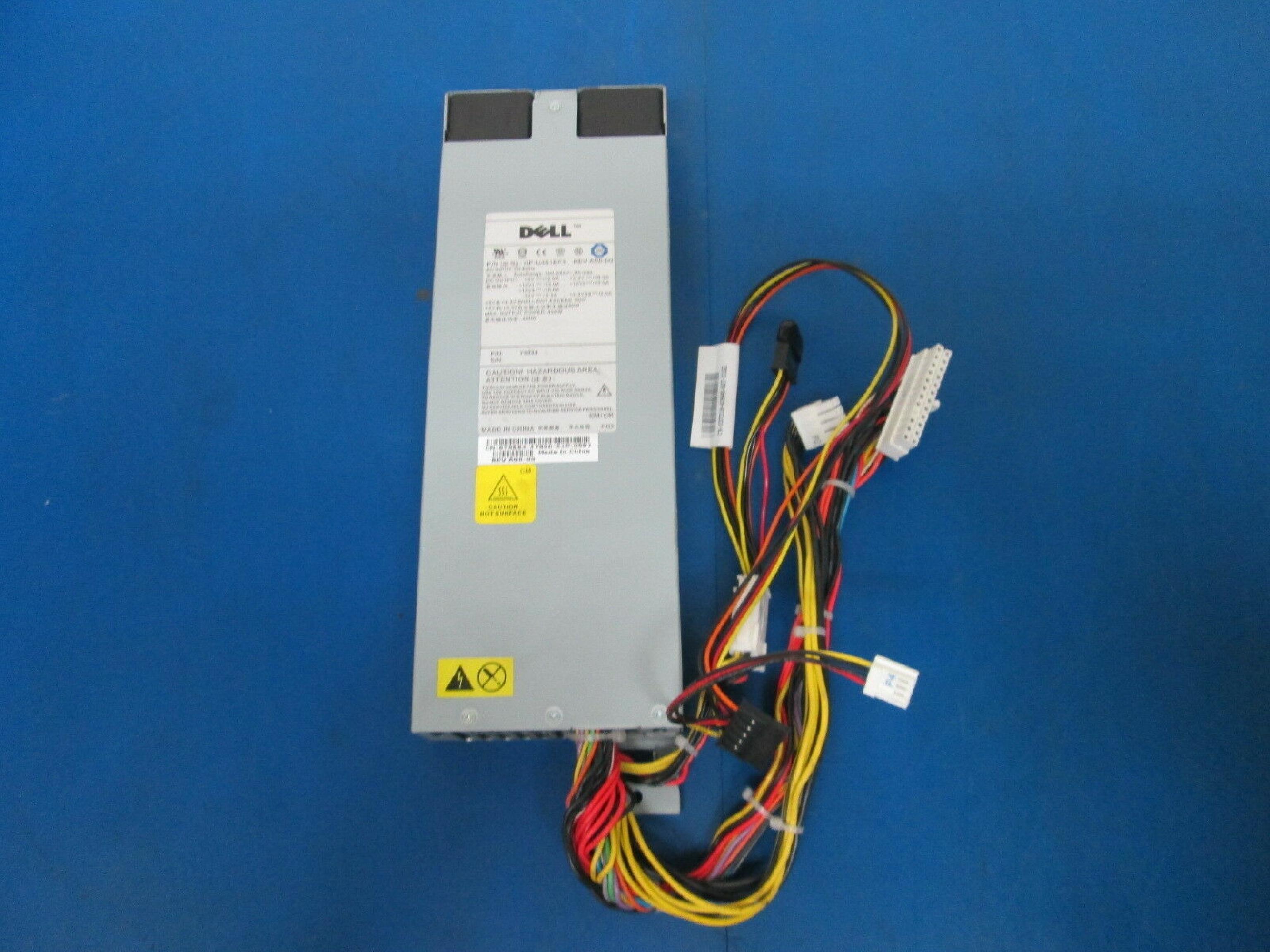 DELL HP-U451EF3 1U 24PIN ATX POWER SUPPLY 8PIN ATX, 8PIN ATX FEMALE