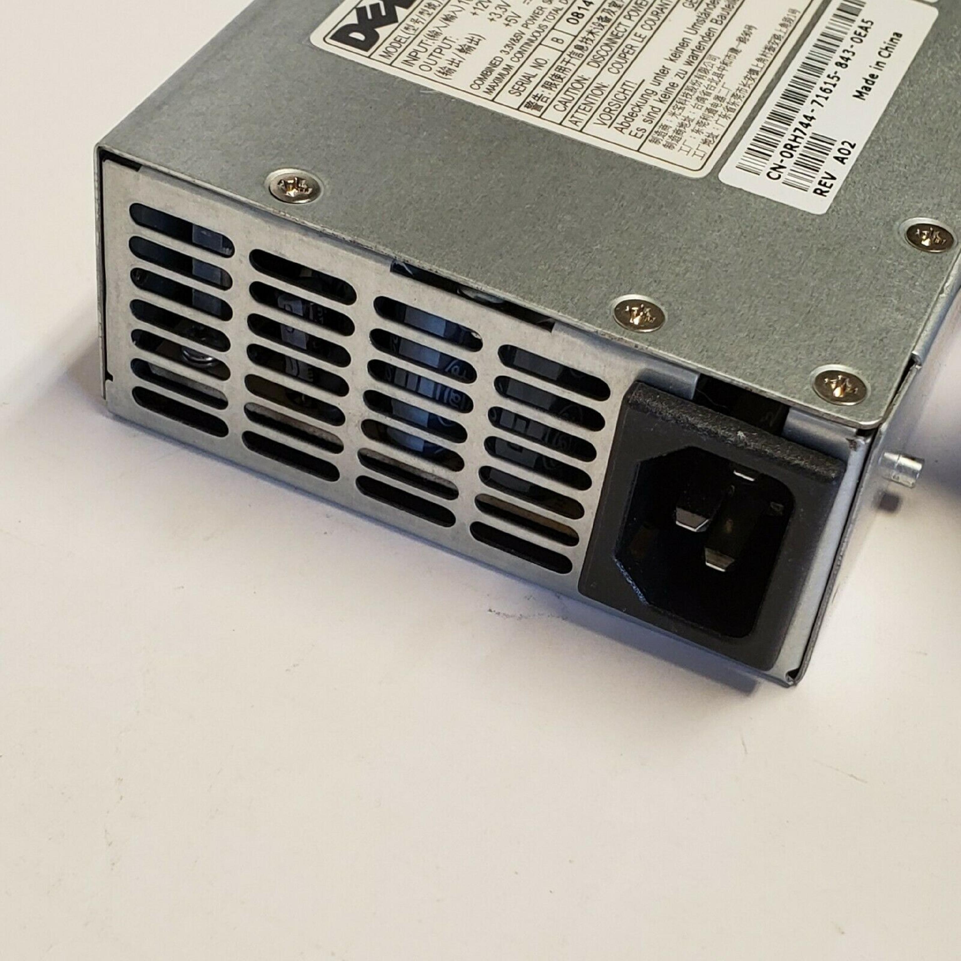 DELL 0RH744 POWER SUPPLY PULLED FROM PE860