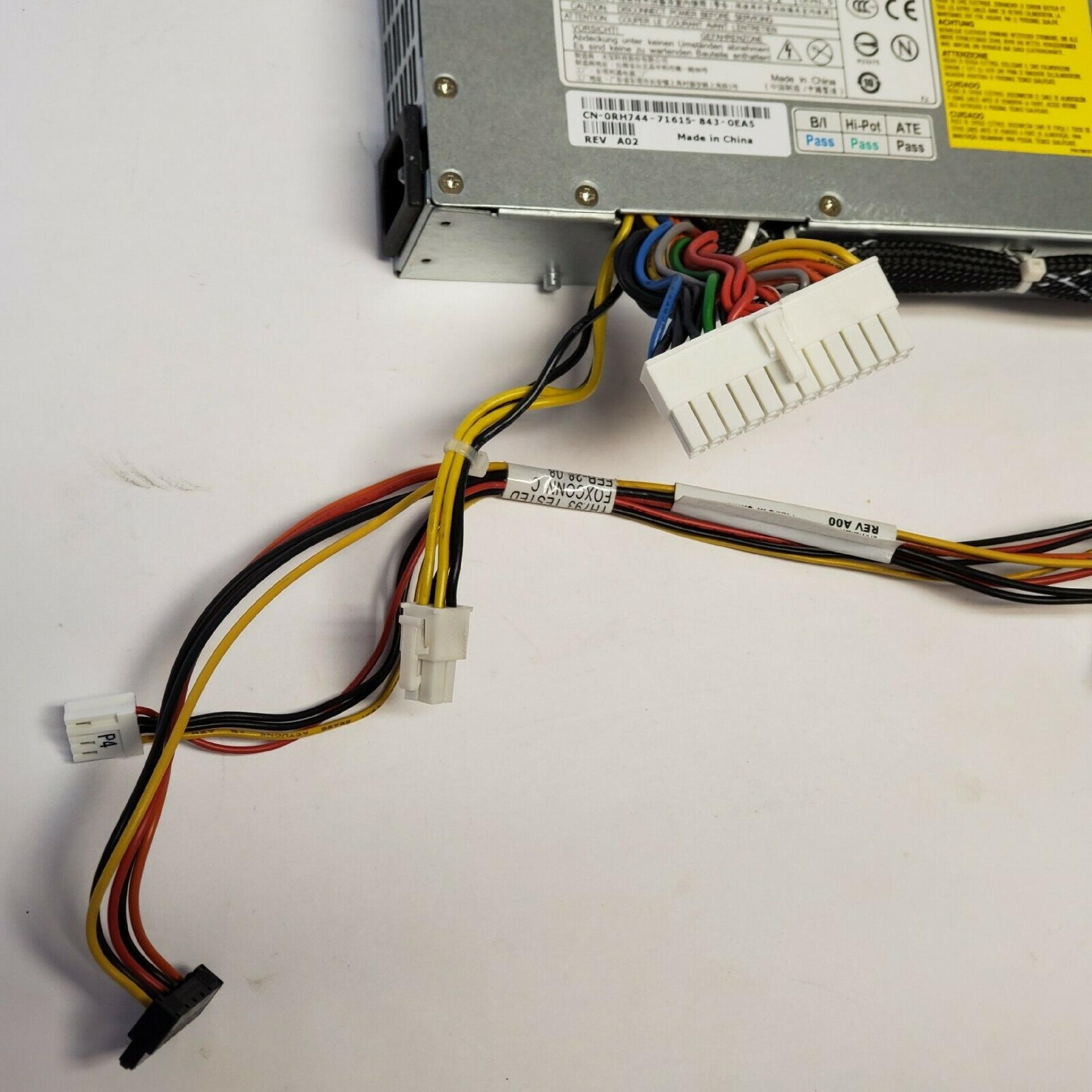 DELL 0RH744 POWER SUPPLY PULLED FROM PE860