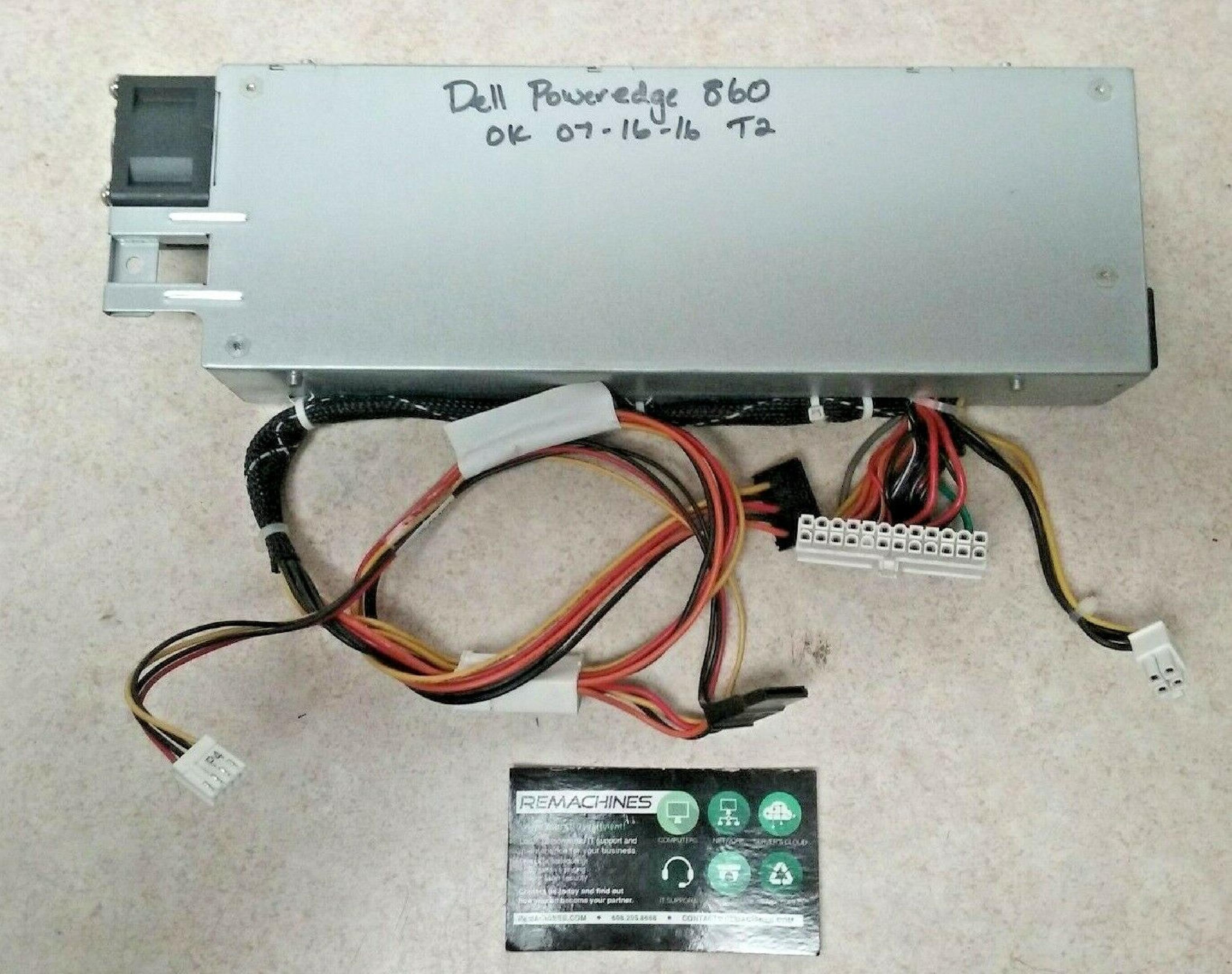 DELL CN-0RH744 POWER SUPPLY PULLED FROM PE860