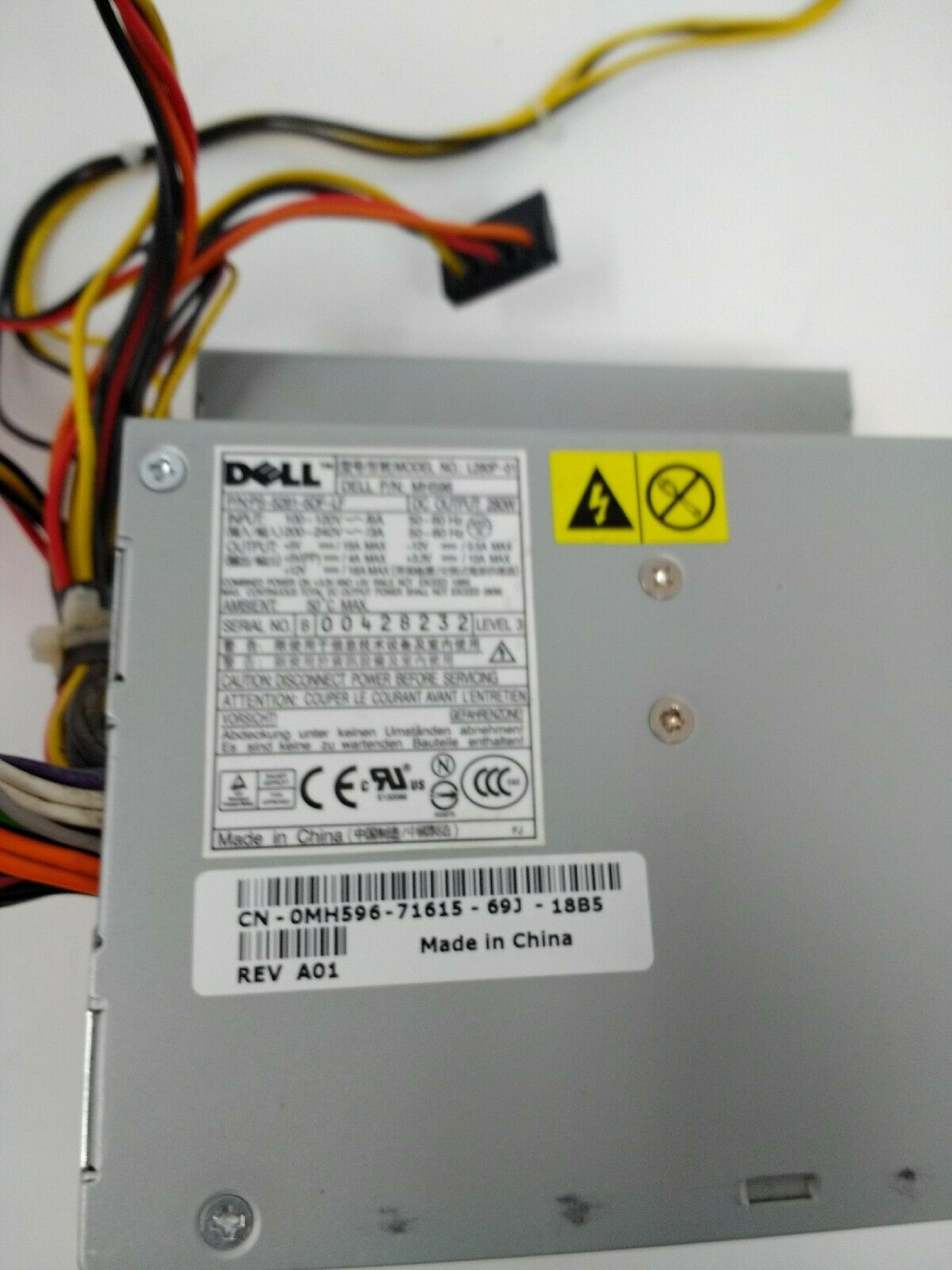 DELL L280P-01 POWER SUPPLY