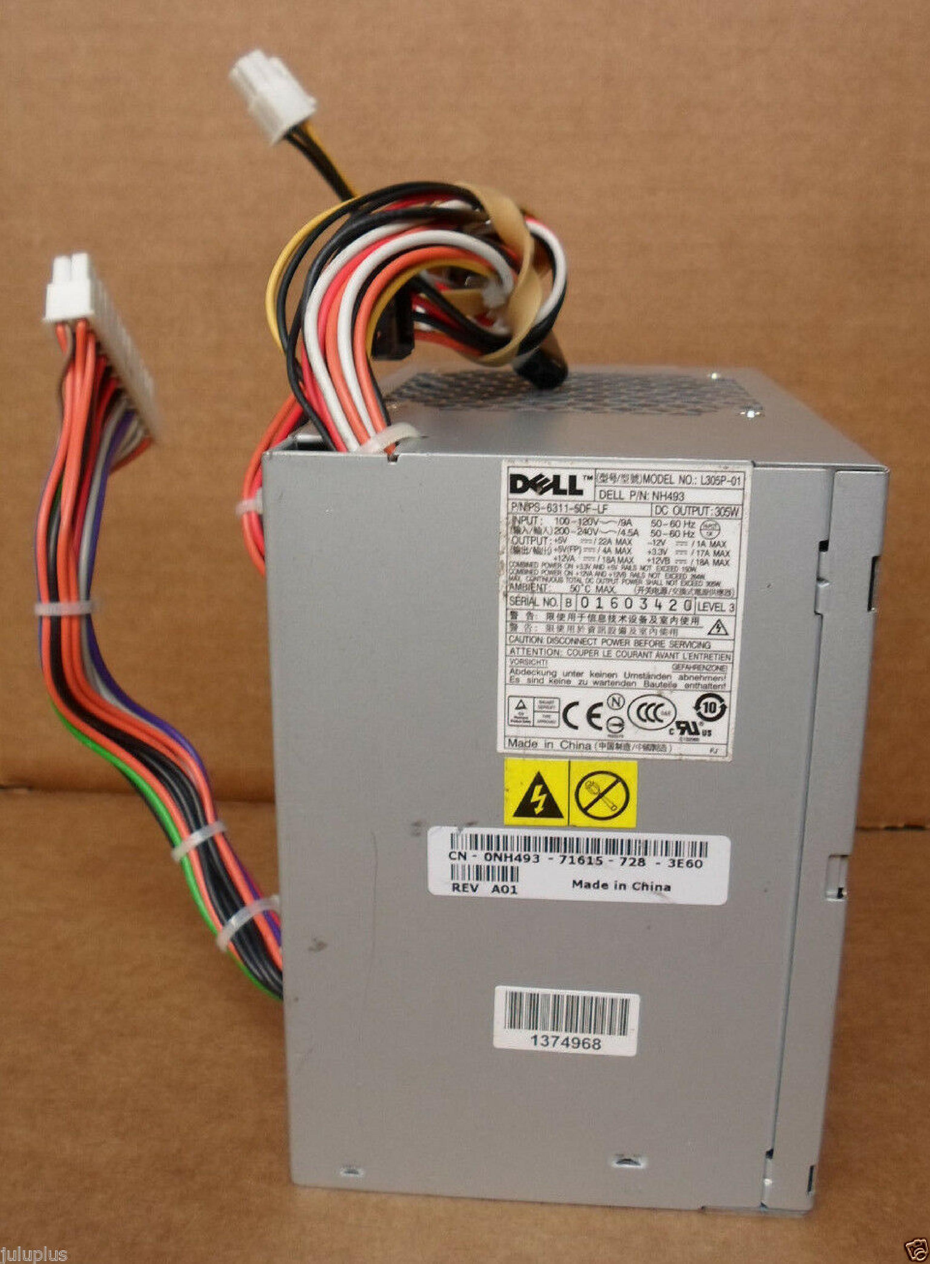 DELL 0MH495 ATX POWER SUPPLY