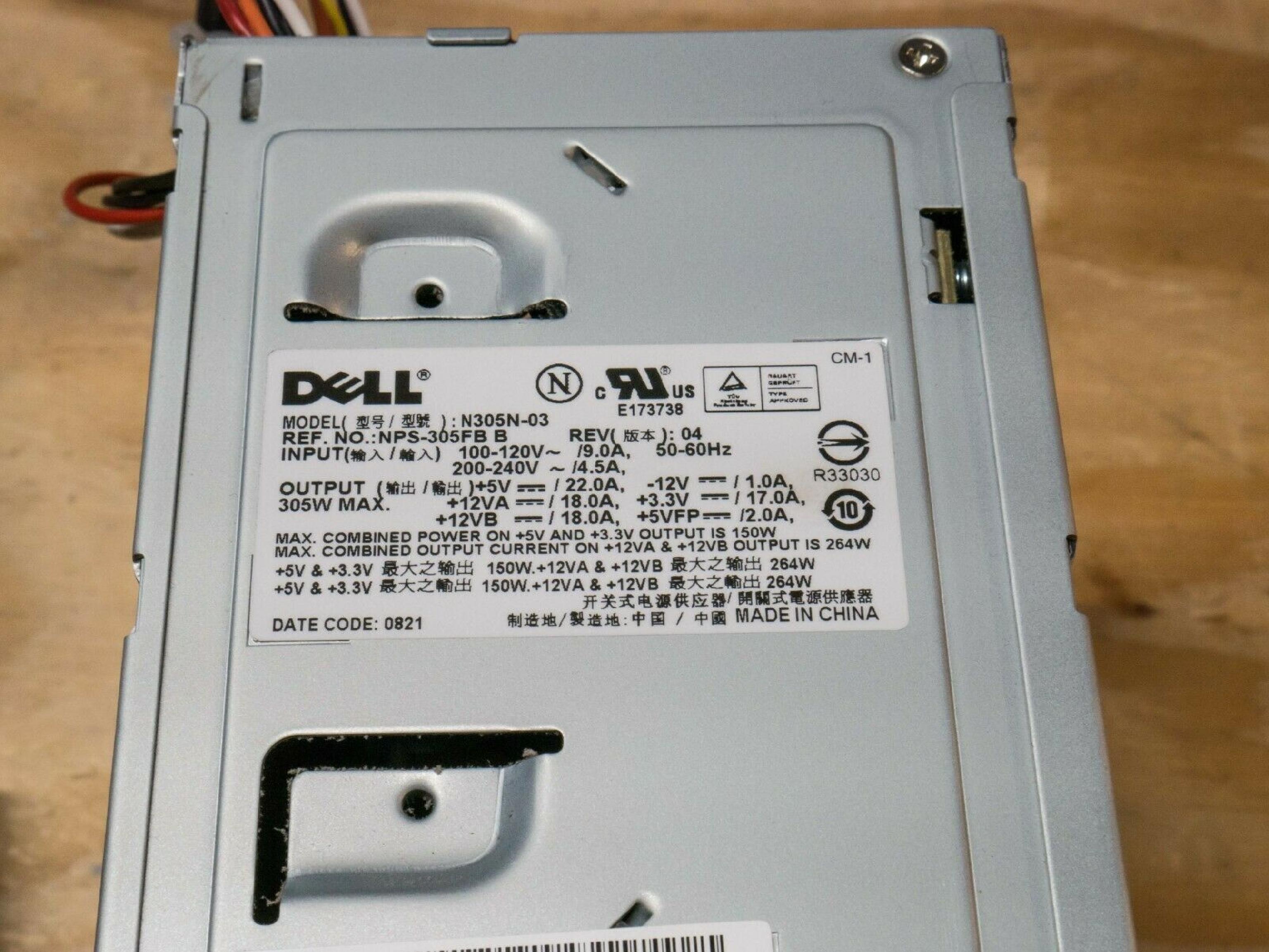 DELL N305N-03 ATX POWER SUPPLY