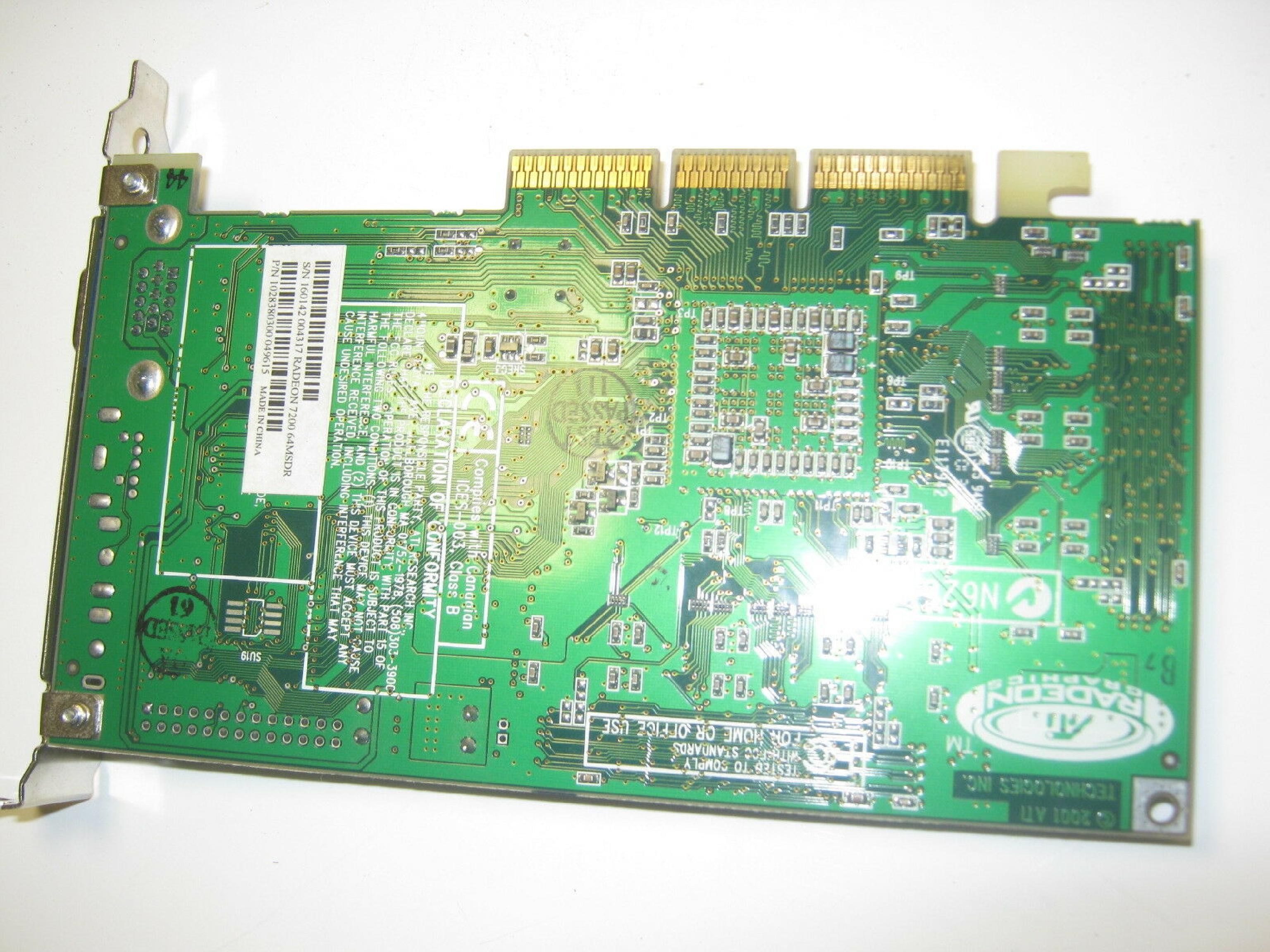 ATI 109-83800-00 VIPER V770 32MB AGP VIDEO CARD