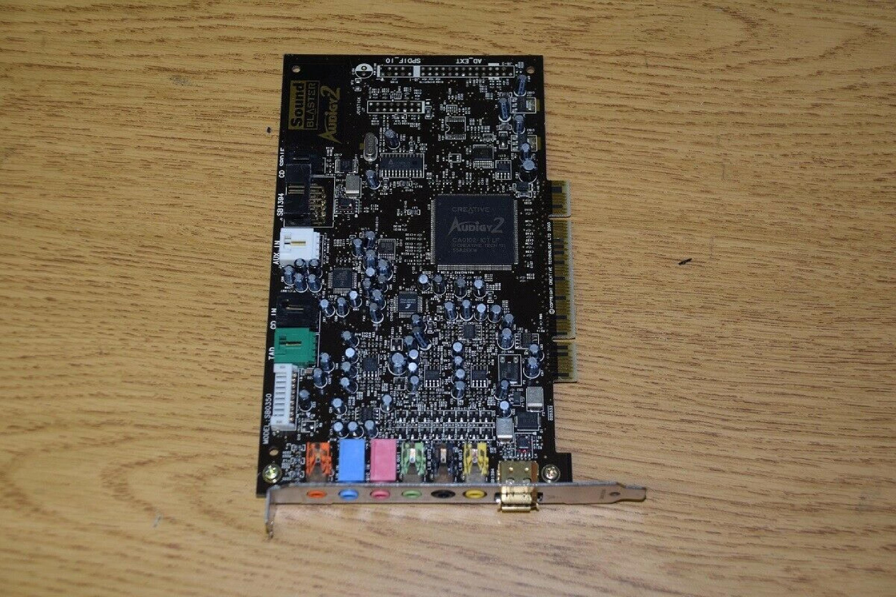 CREATIVE LABS / SOUND BLASTER SB0350 SOUND BLASTER AUDIGY 2 ZS 7.1-CH THX PCI CARD SB0350 AUDIGY2