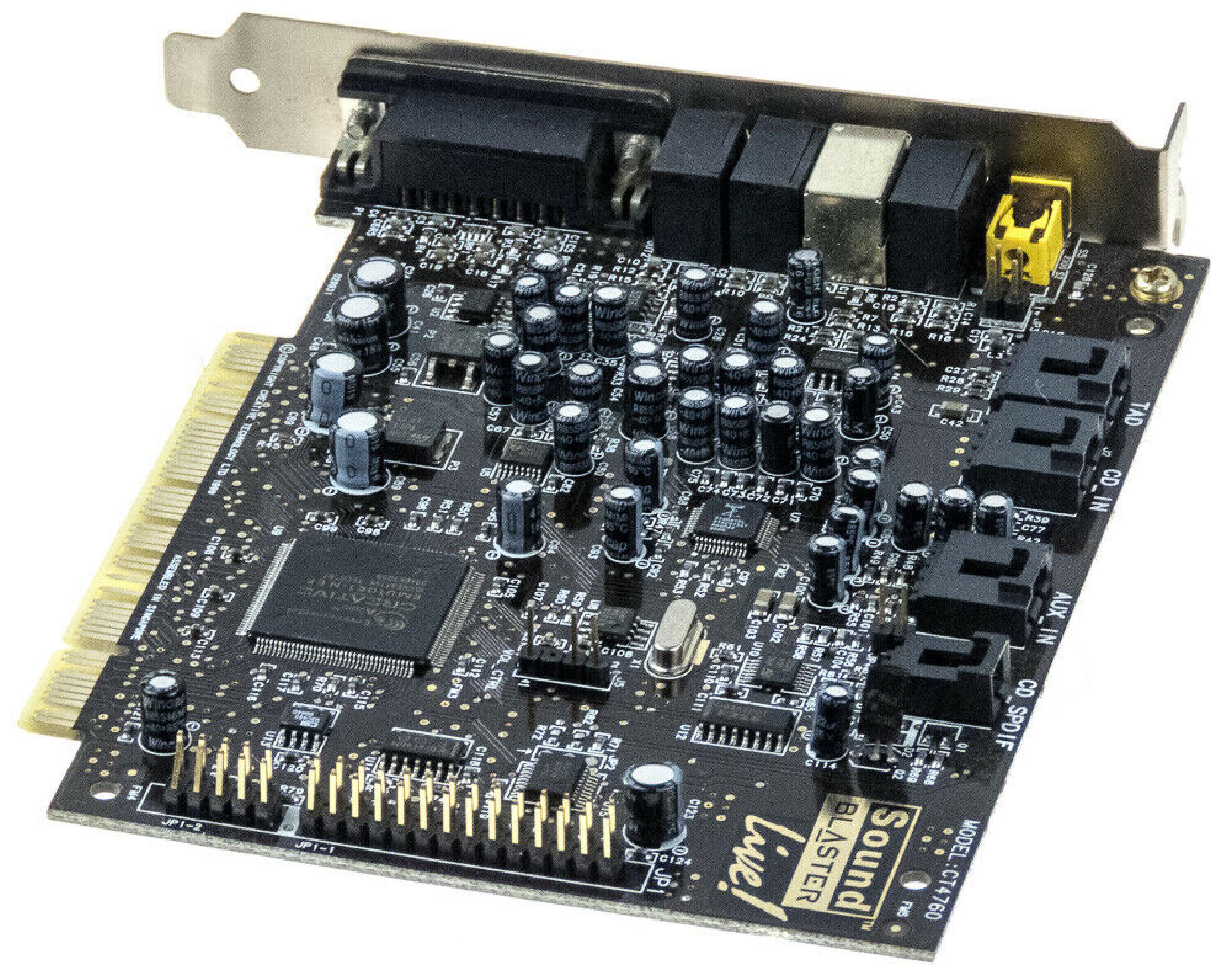 CREATIVE LABS CT4760 SOUND BLASTER LIVE SOUND CARD 5.1 -PCI