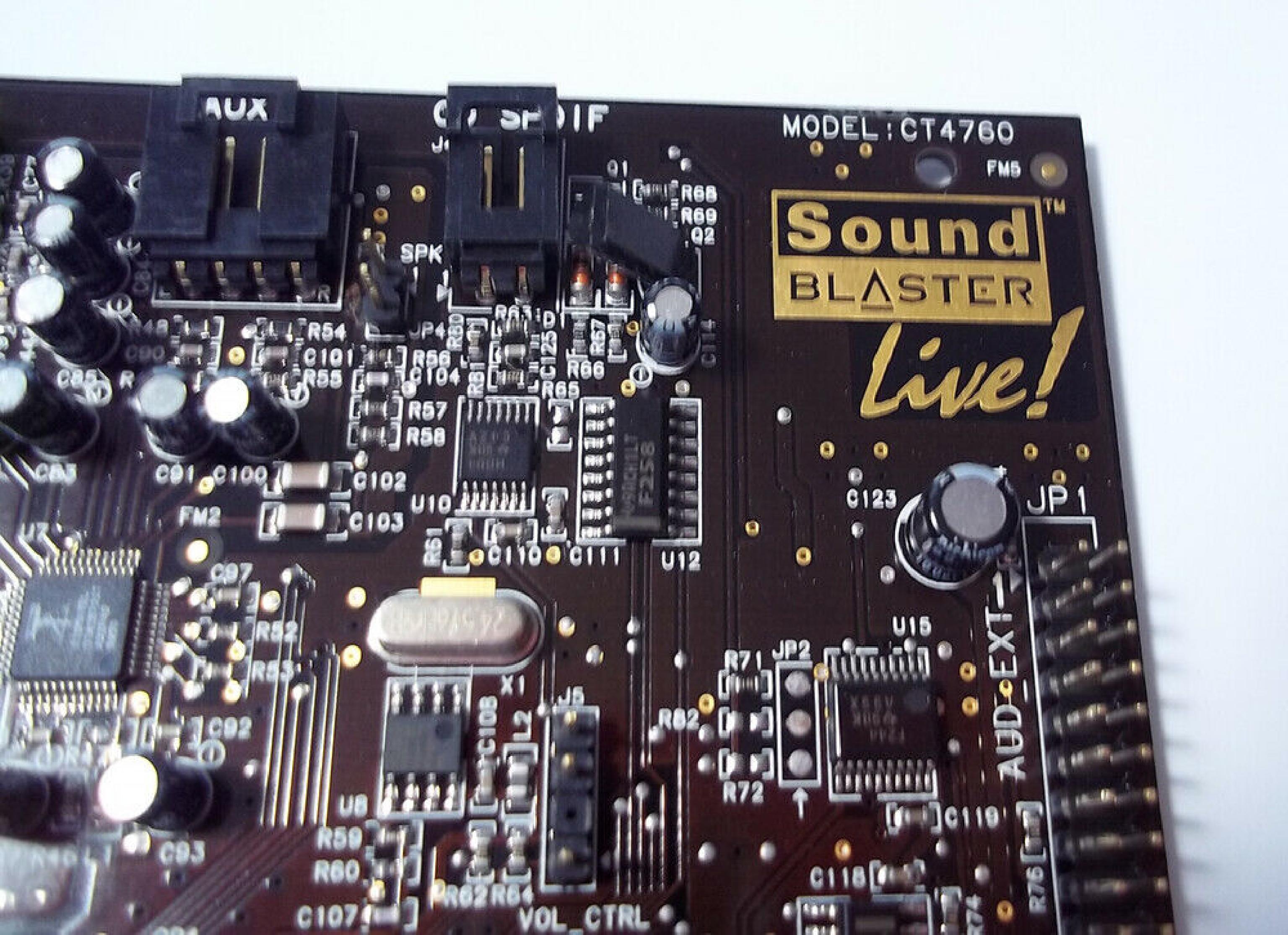 CREATIVE LABS CT4760 SOUND BLASTER LIVE SOUND CARD 5.1 -PCI