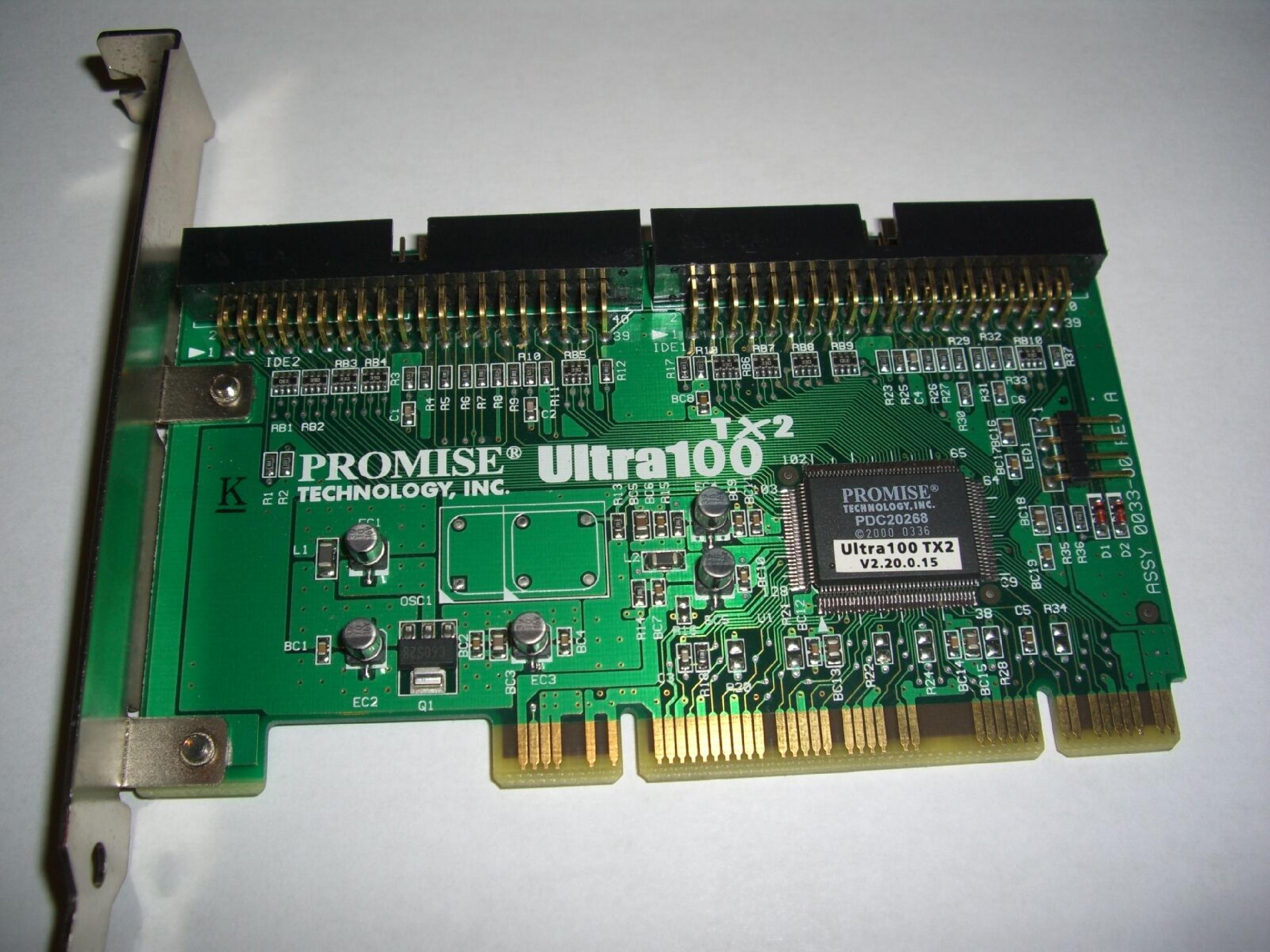 PROMISE TECHNOLOGY INC 4902A002 PCI LOCAL BUS RAID CONTROLLER CARD