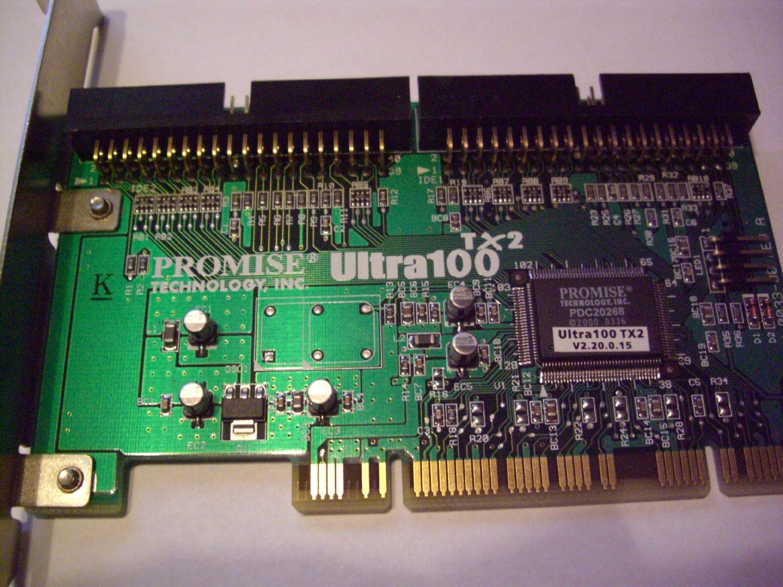 PROMISE TECHNOLOGY INC 4902A002 PCI LOCAL BUS RAID CONTROLLER CARD