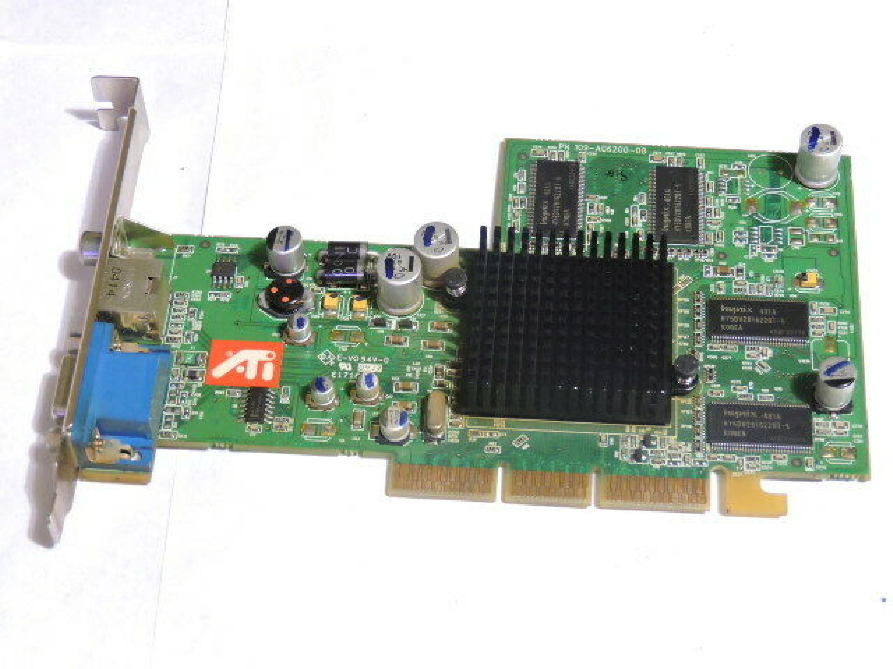 ATI 109-A06200-00 RADEON 9200 128MB AGP VIDEO