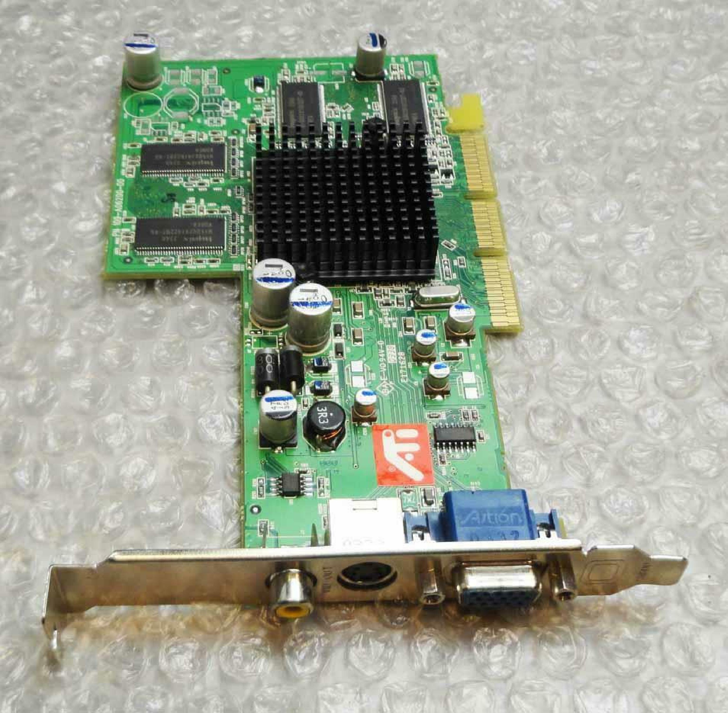 ATI 102A0621300 RADEON 9200 128MB AGP VIDEO