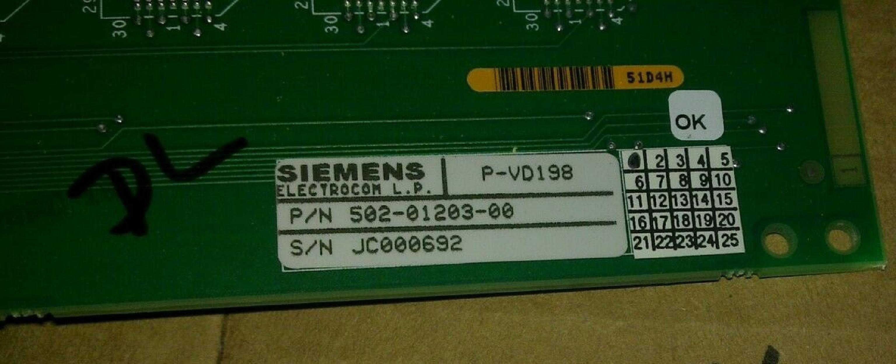 SIEMENS P-VDI98 PCI CARD