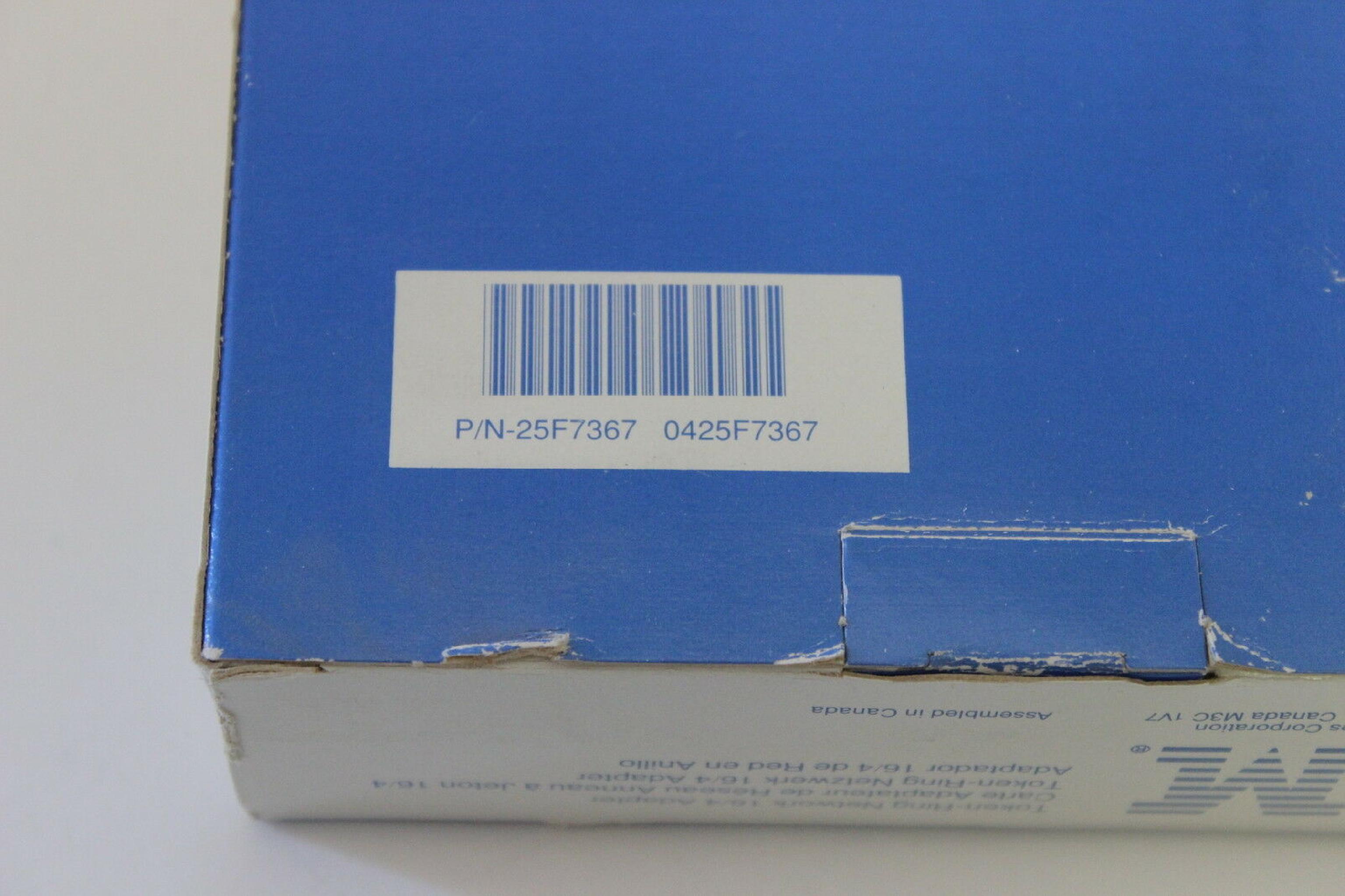 IBM 39F8370 8 BIT ISA TOKEN RING ADAPTER