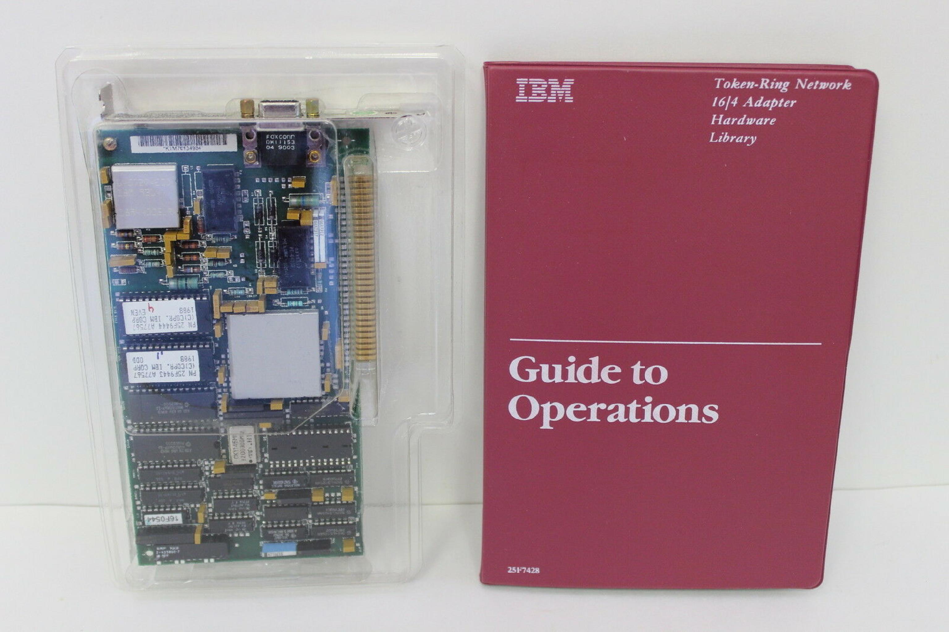 IBM 39F8370 8 BIT ISA TOKEN RING ADAPTER