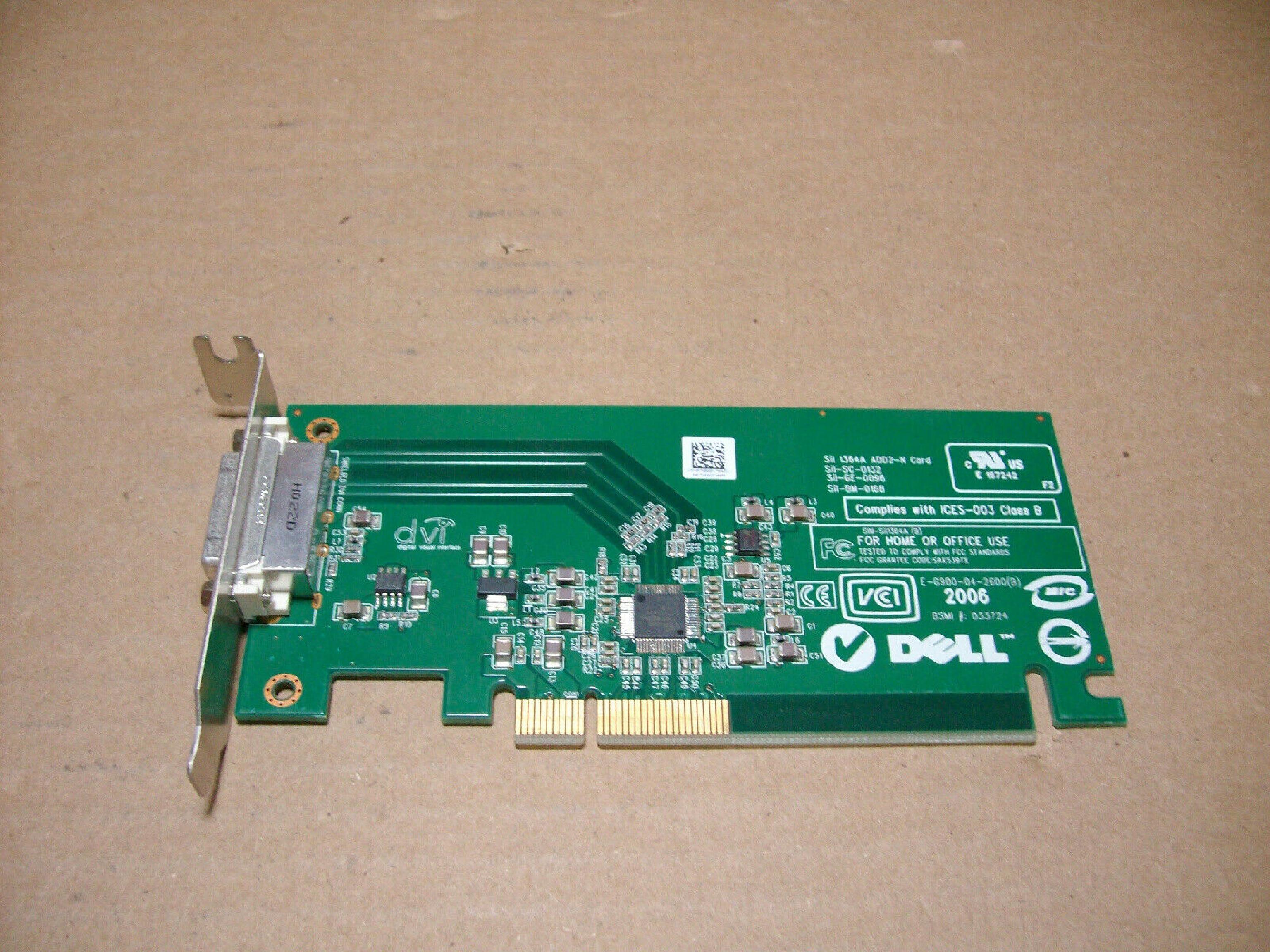 DELL E-G900-04-2600 DVI VIDEO CARD PCI EXPRESS X16