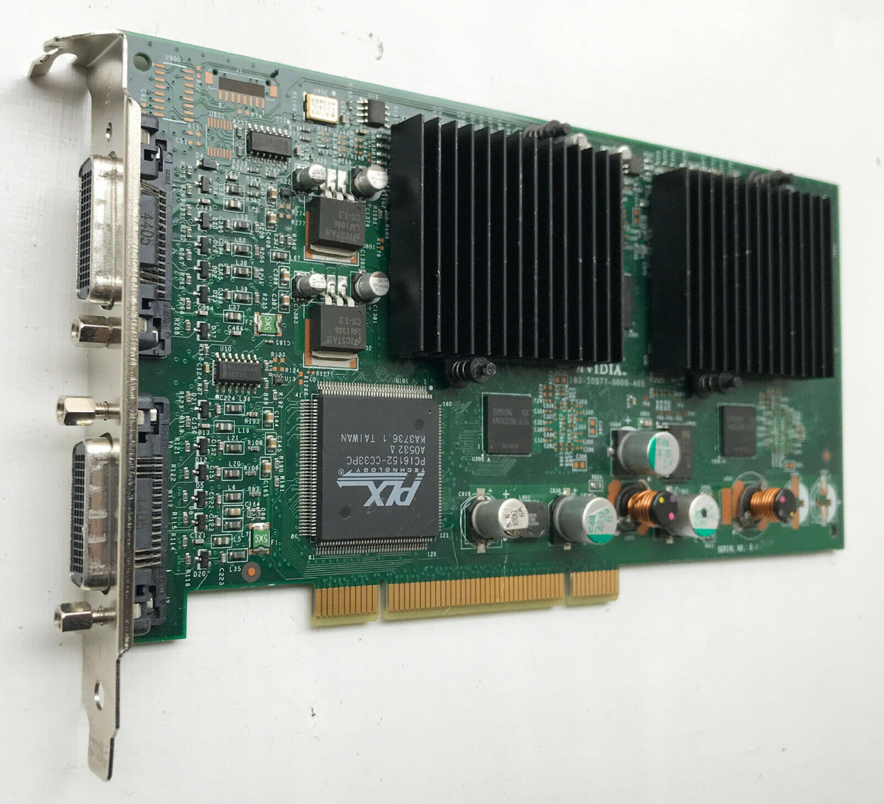 NVIDIA P77 QUADRO4 400 NVS PCI QUAD VGA DDR GRAPHICS ADAPTER