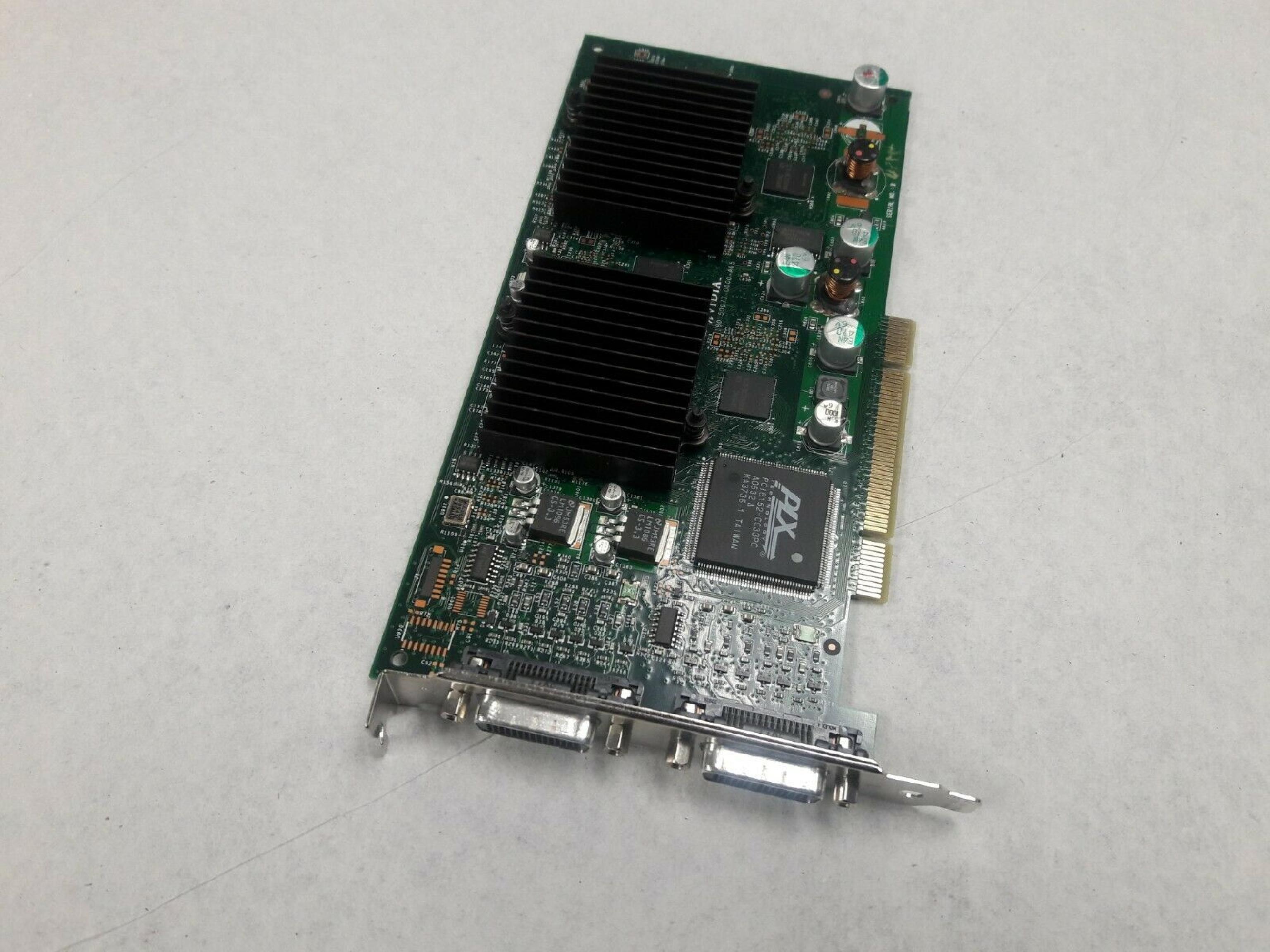 NVIDIA P77 QUADRO4 400 NVS PCI QUAD VGA DDR GRAPHICS ADAPTER