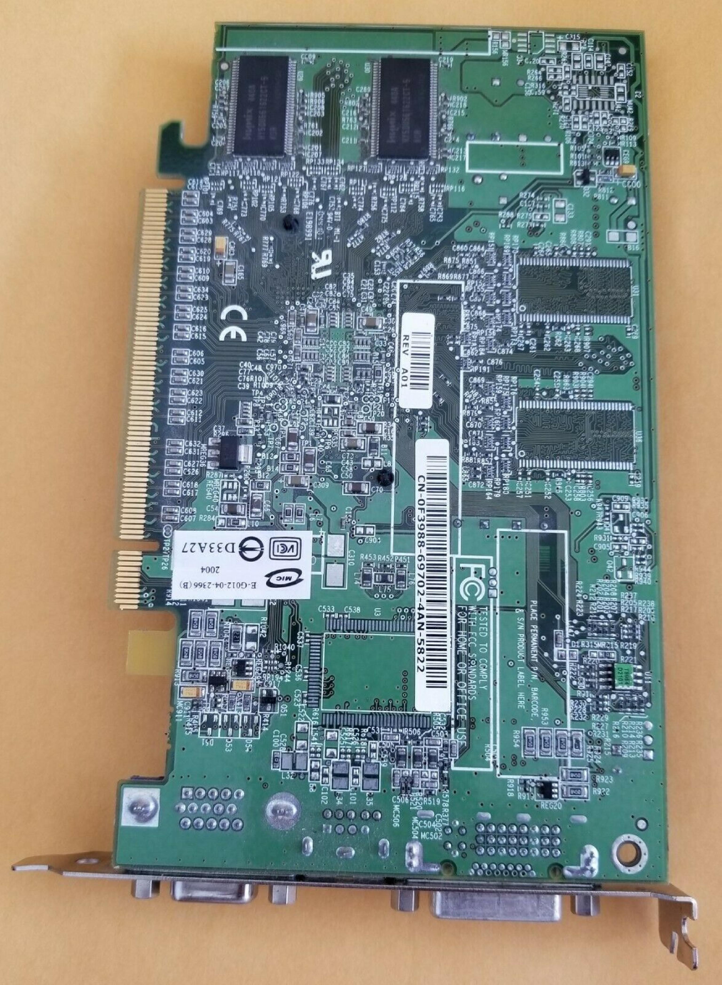 ATI E-G012-04-2366 RADEON X300 SE 128MB PCI-EXPRESSX16 DVI VGA TV-OUT