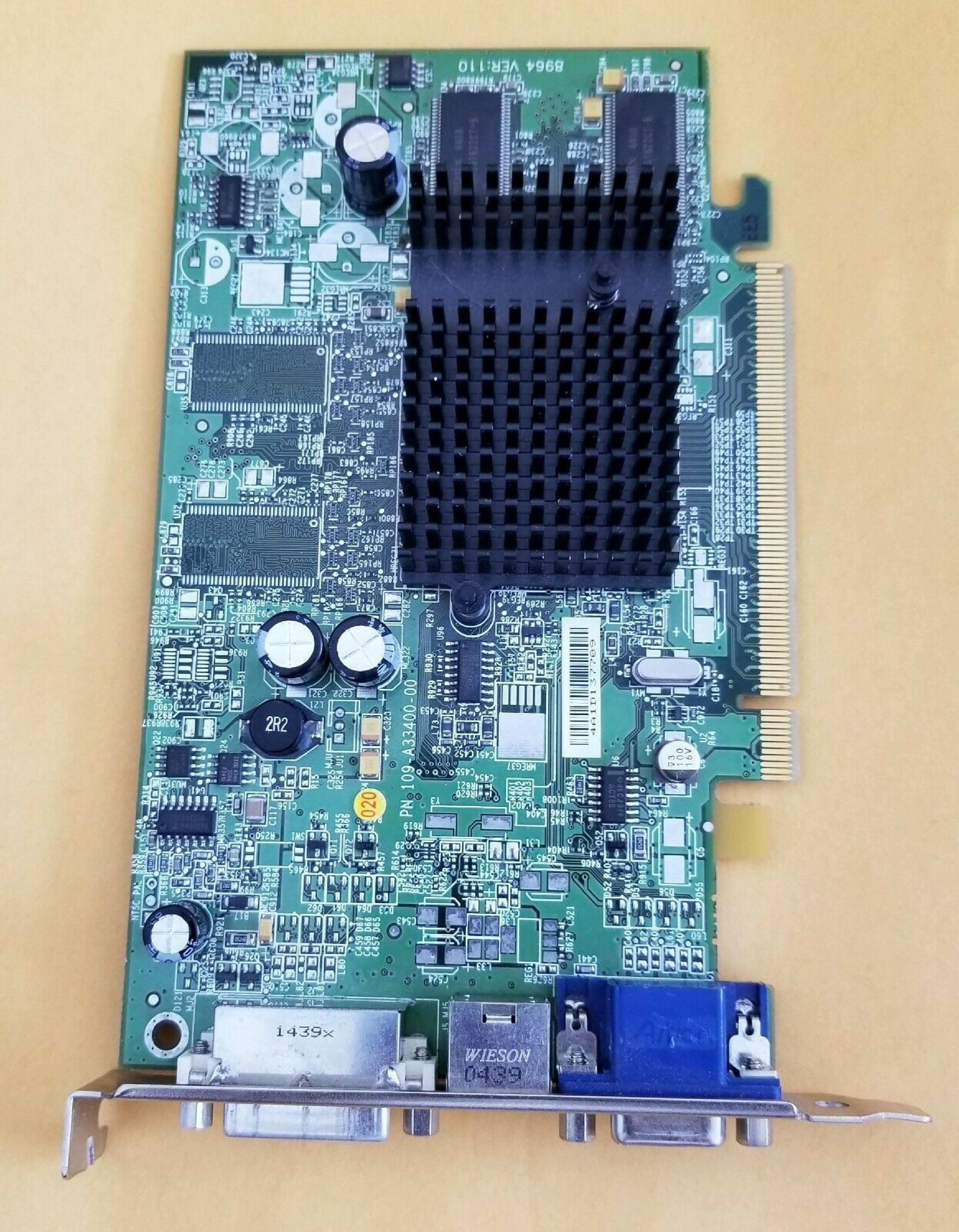 ATI E-G012-04-2366 RADEON X300 SE 128MB PCI-EXPRESSX16 DVI VGA TV-OUT