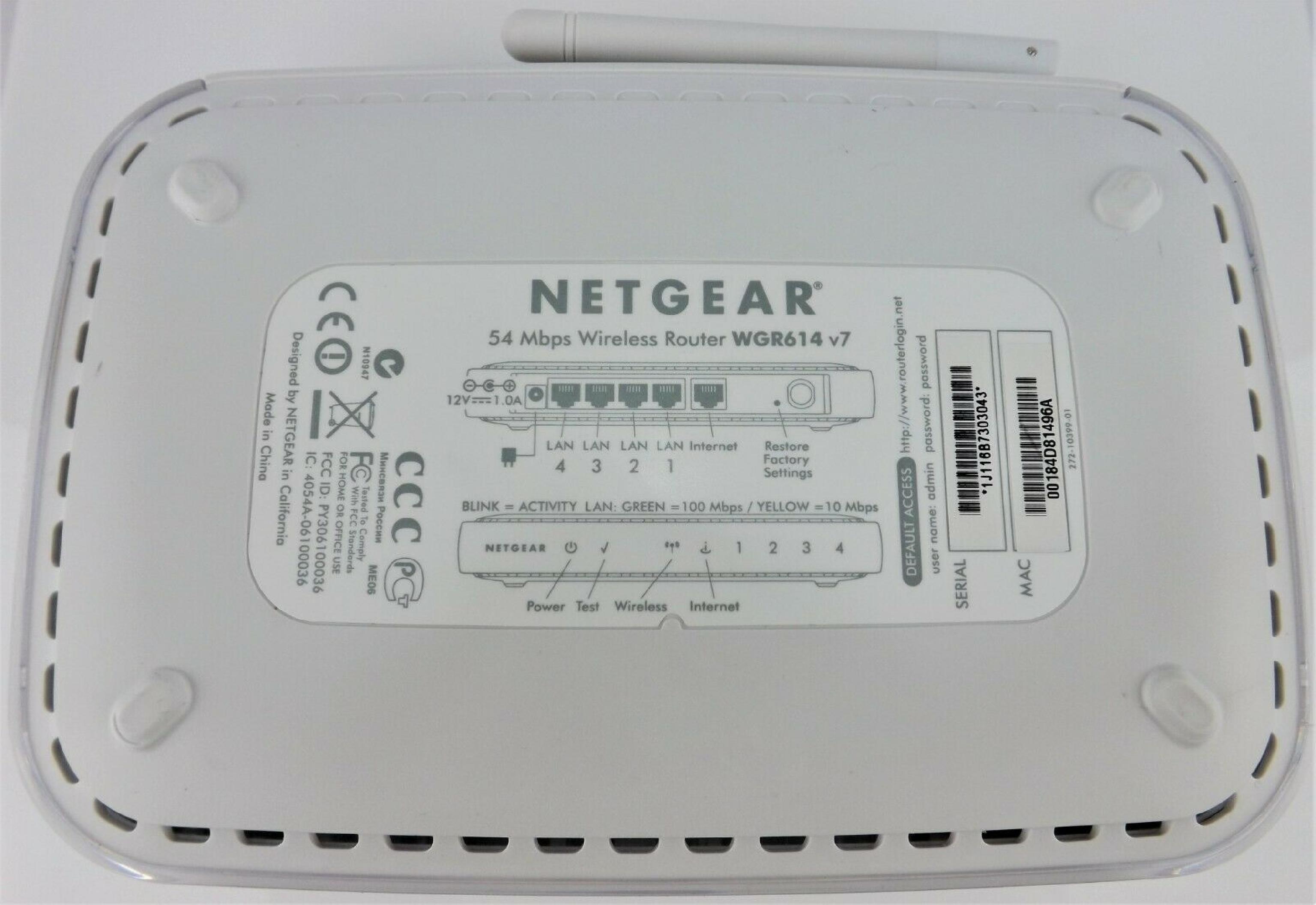 NETGEAR 4-PORT 10/100 MBPS SWITCH 4-PORT 10/100 MBPSSWITCH WITH 4-PORT POE