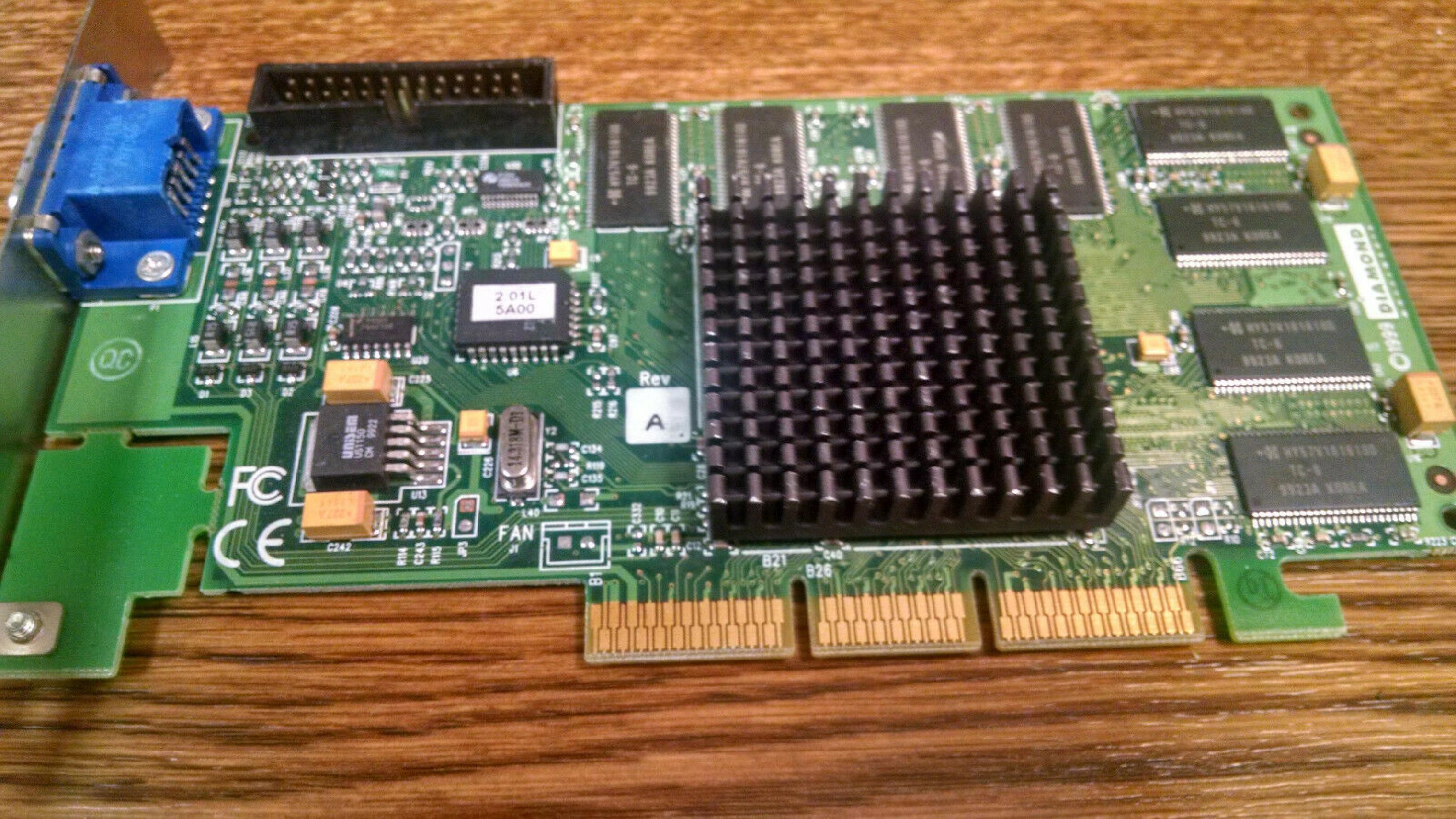 DIAMOND MULTIMEDIA SYSTEMS V770 32MB VIPER V770 4X AGP VIDEO CARD WITH VGA OUTPUT