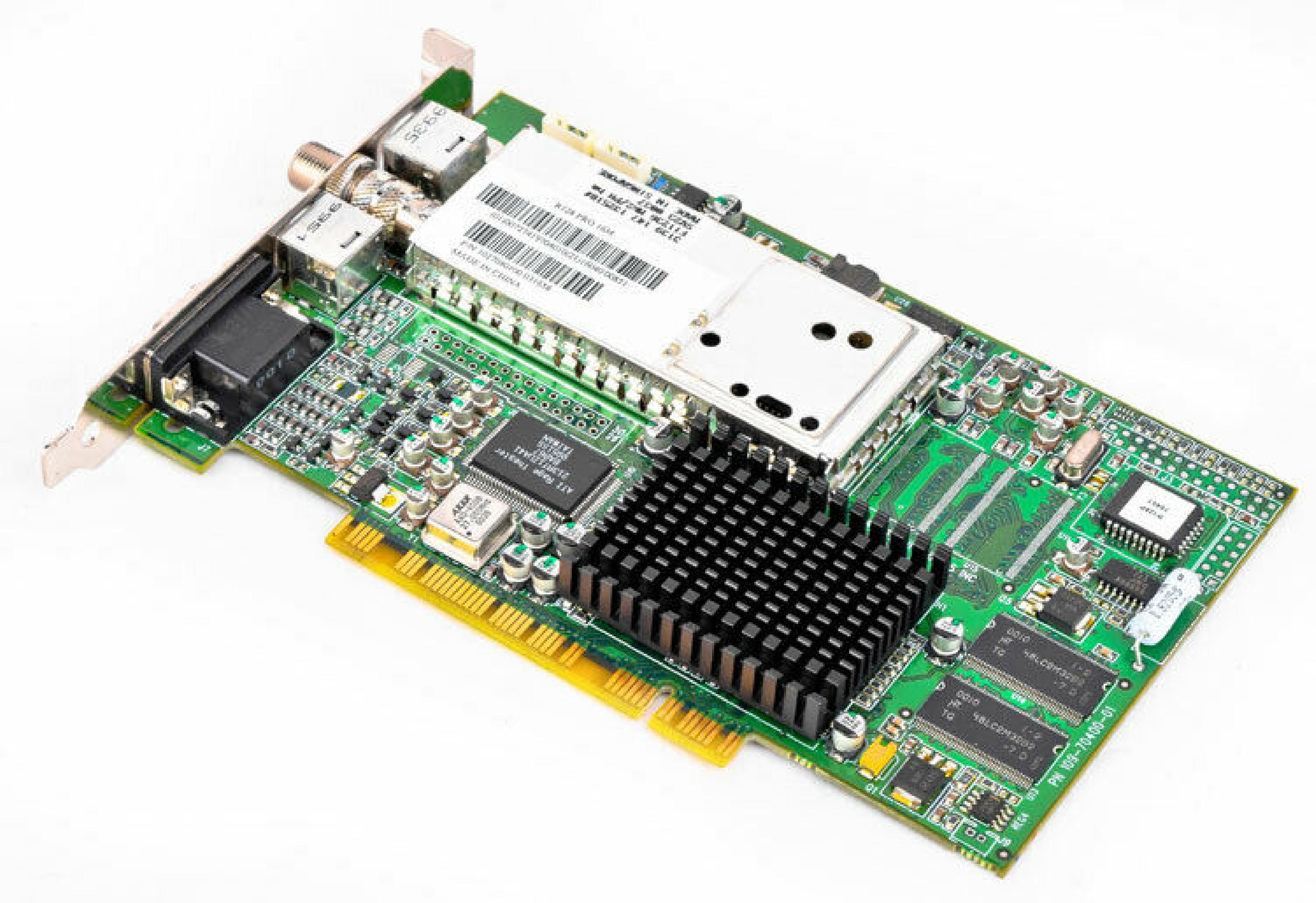 ATI 1027040100 RAGE 128 PRO PCI VIDEO CARD VGA TV TUNER