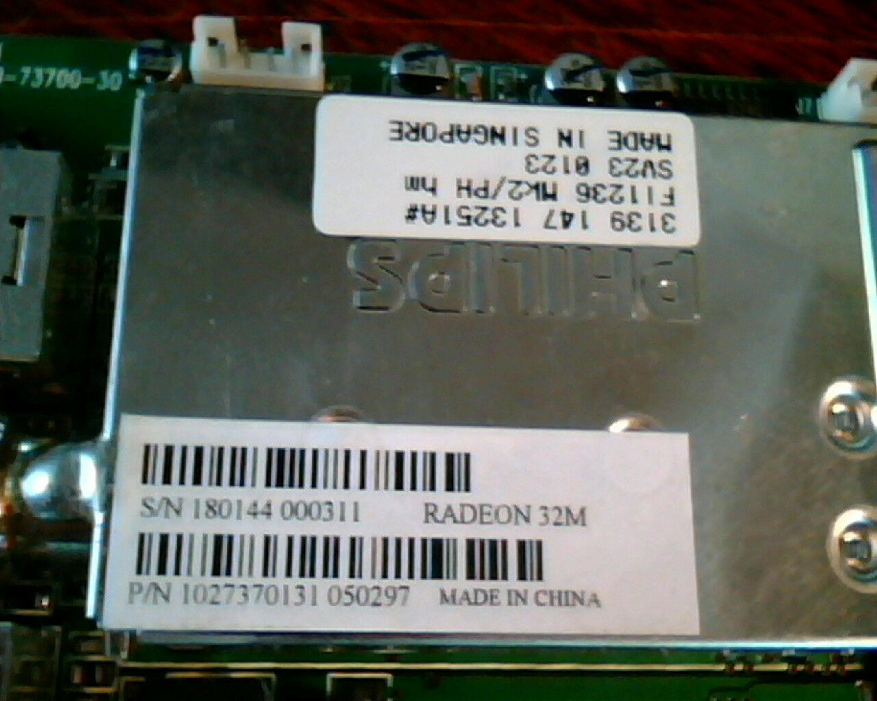 ATI F11236 MK2/PH PCI VGA TV TUNER