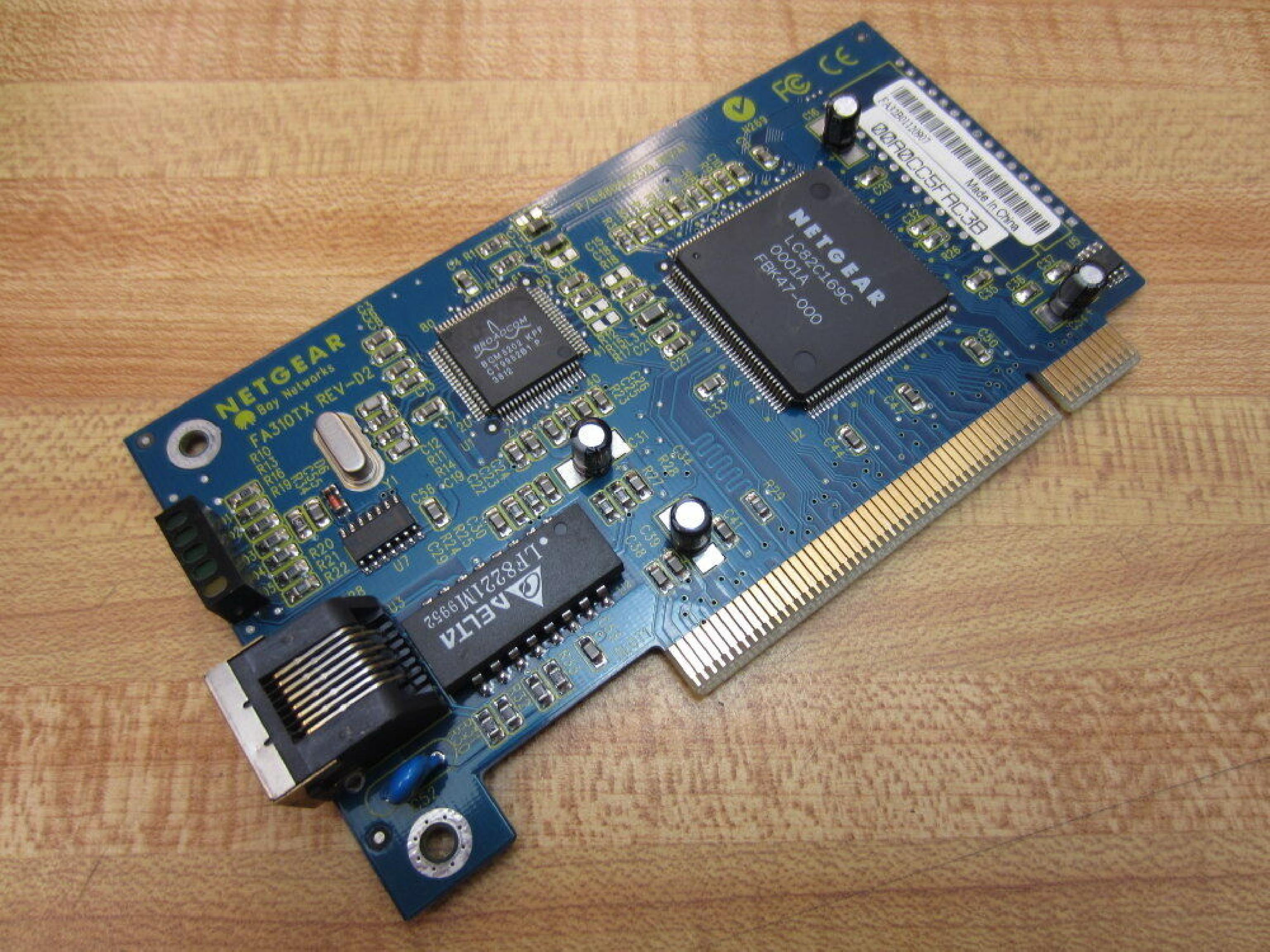 NETGEAR 6804100310 FA310TX REV-D2 PCI CARD 6804100310 REV:A1