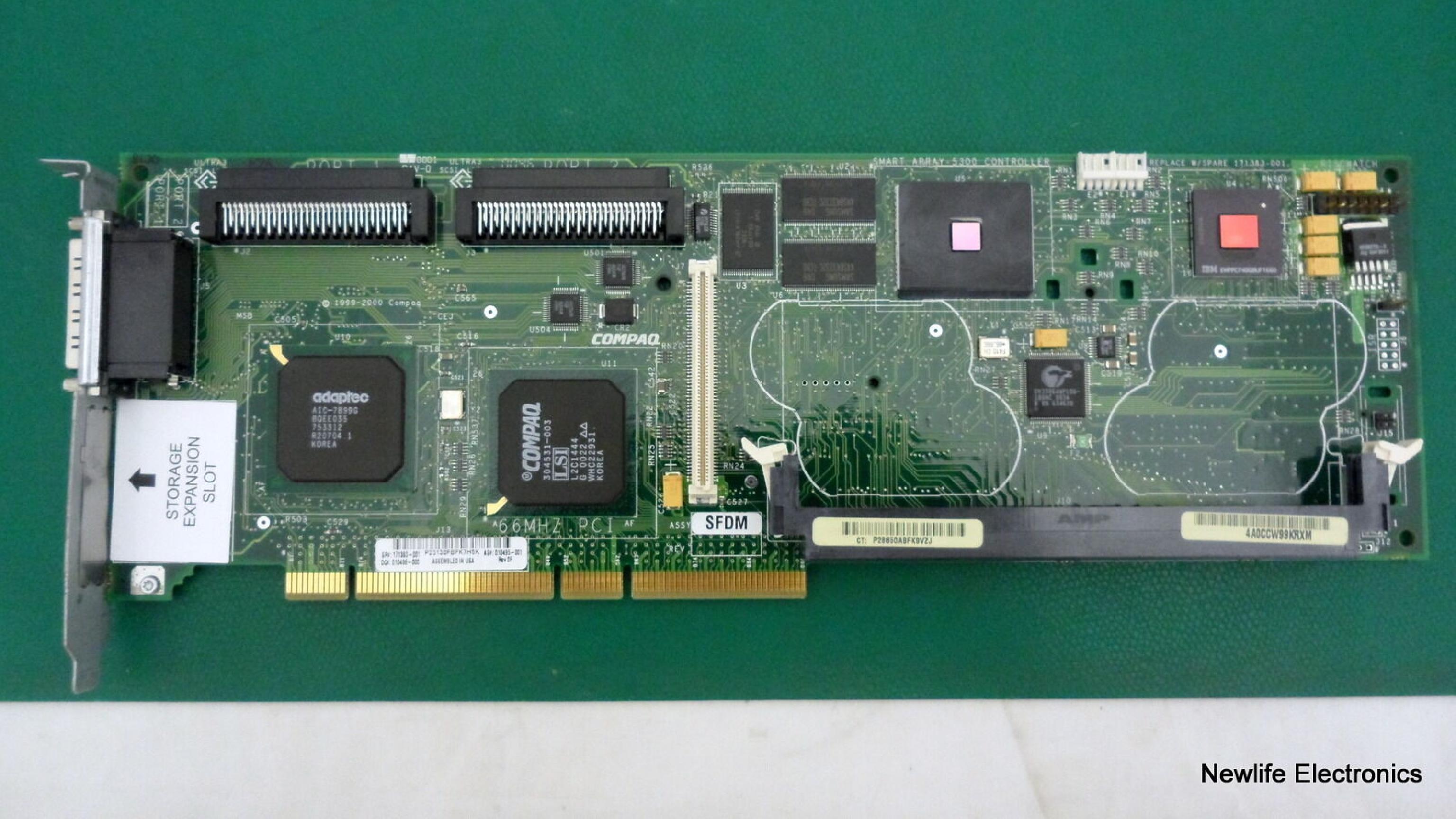 COMPAQ / HEWLETT PACKARD / HP 010495-001 64 BIT PCI SMART ARRAY 5300 CONTROLLER