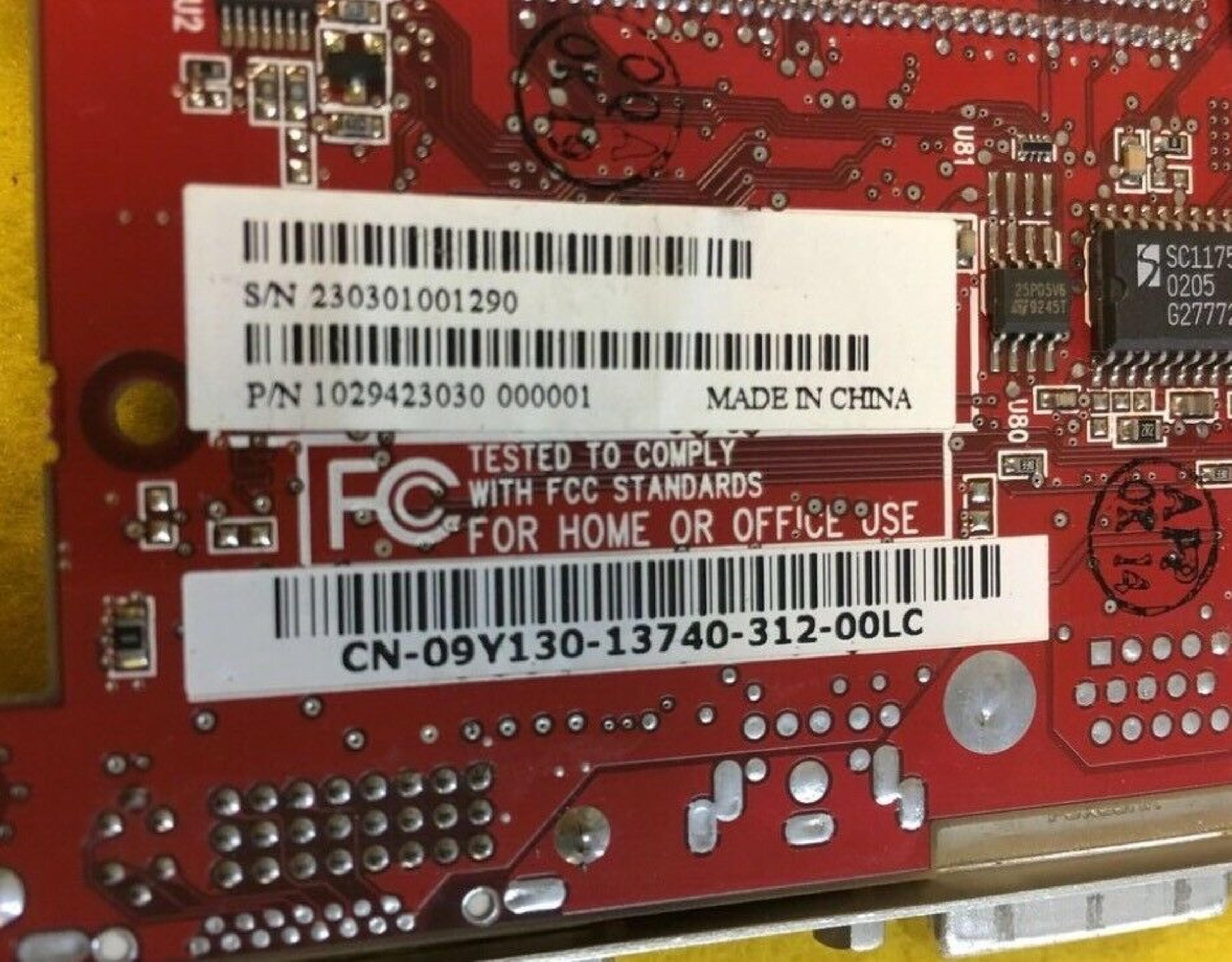 ATI 109-97500-00 FIRE R300 GLXI 128MB AGP VIDEO CARD WITH DUAL DVI OUTPUTS