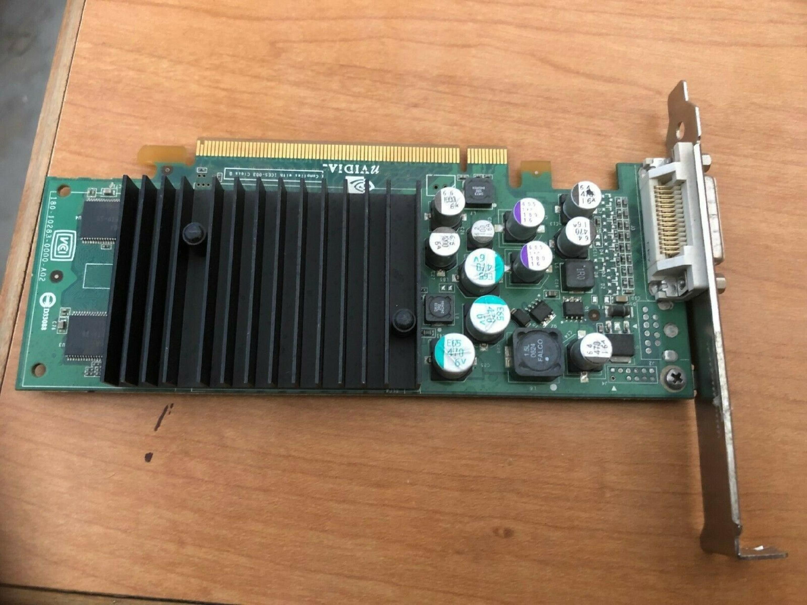 NVIDIA P283 128MB PCI EXPRESS VIDEO CARD DMS59 CONNECTOR