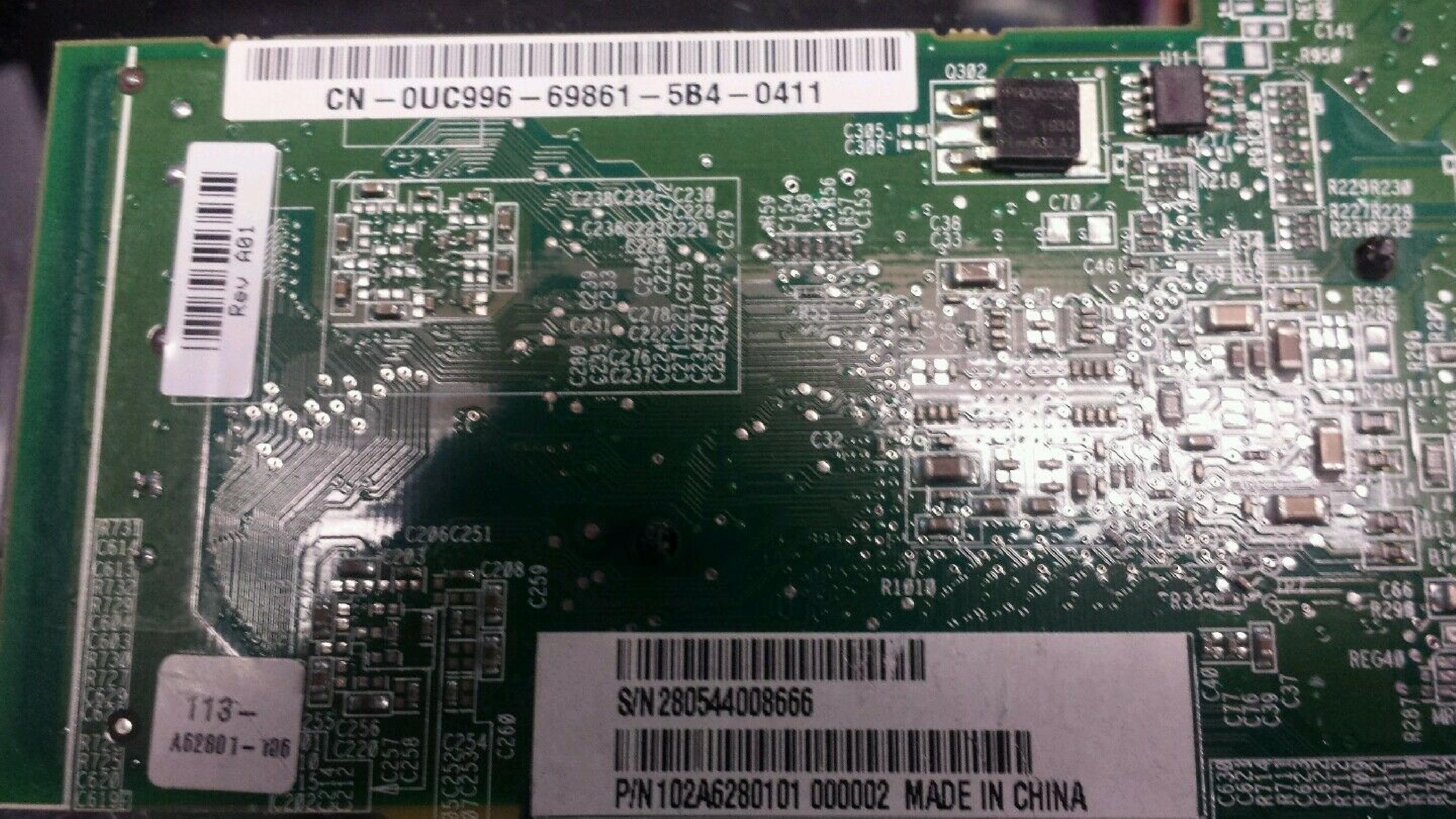 ATI 109-A62801-00 RADEON X300 PCIE X16 128MB VIDEO CARD DVI + VGA + S-VIDEO 10