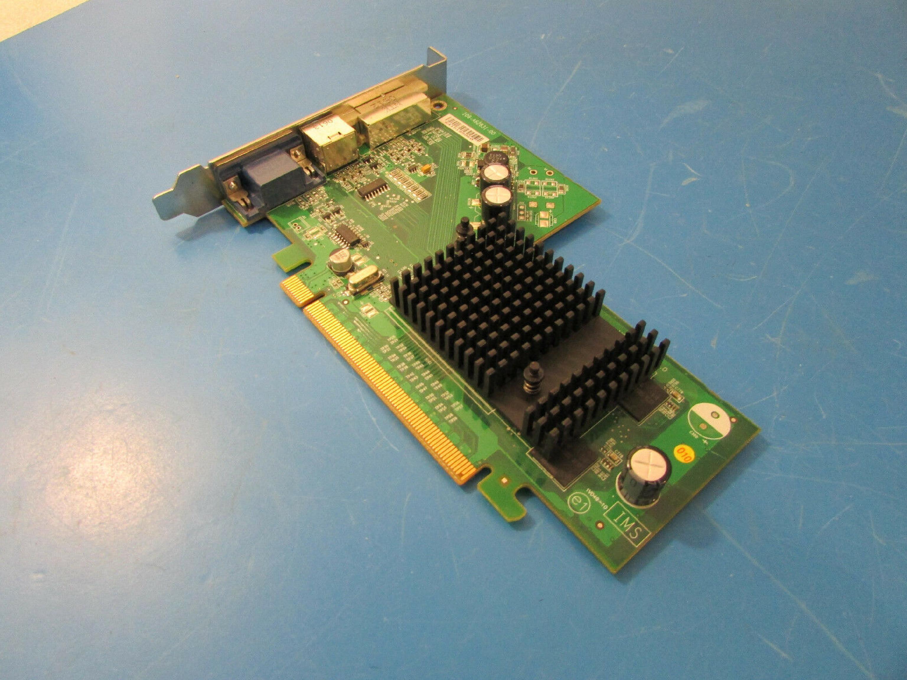 ATI MS-V025 RADEON X300 PCIE X16 128MB VIDEO CARD DVI + VGA + S-VIDEO 10