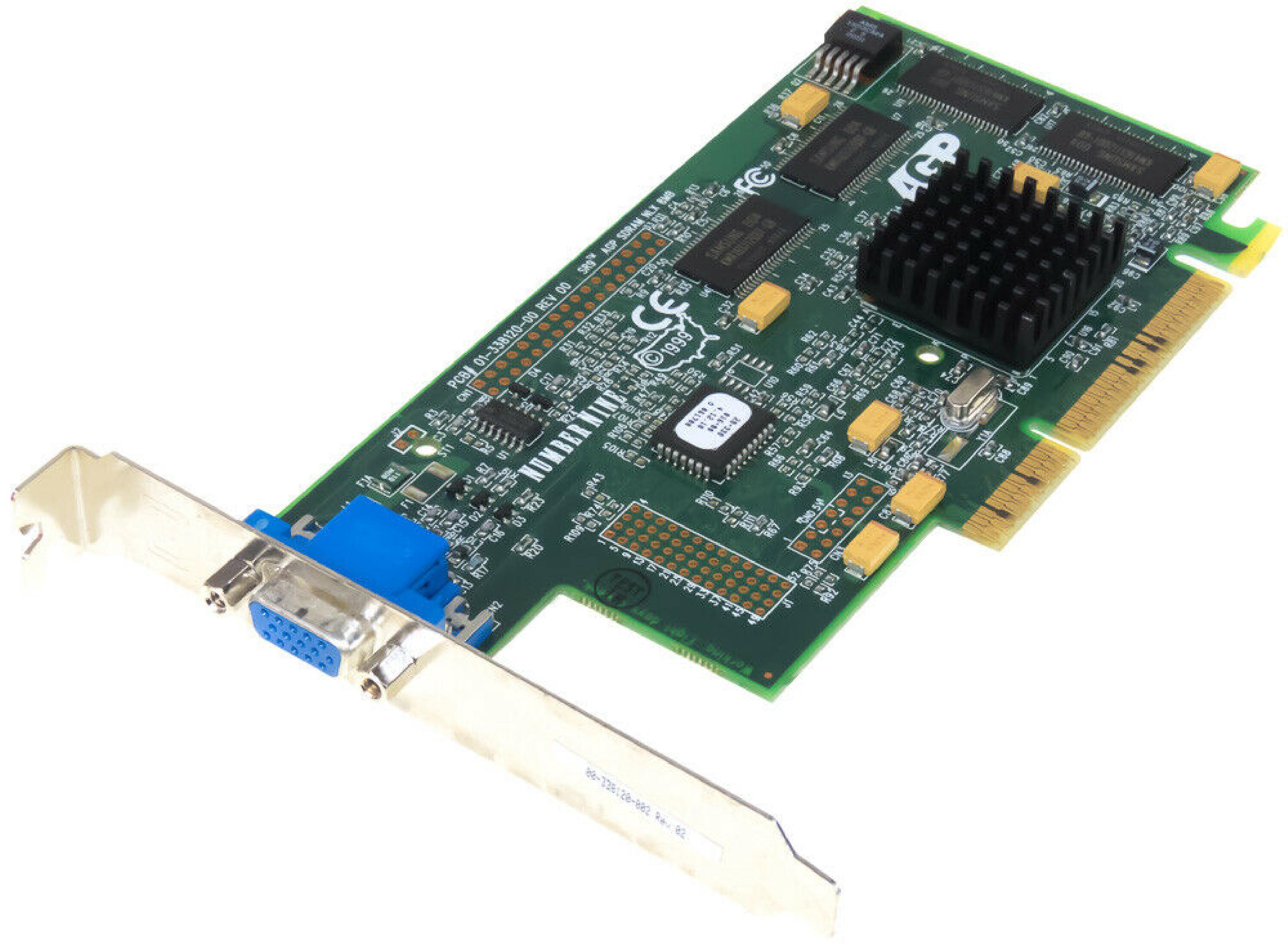 IBM 09N5898 8MB 2X AGP VIDEO CARD NUMBER NINE