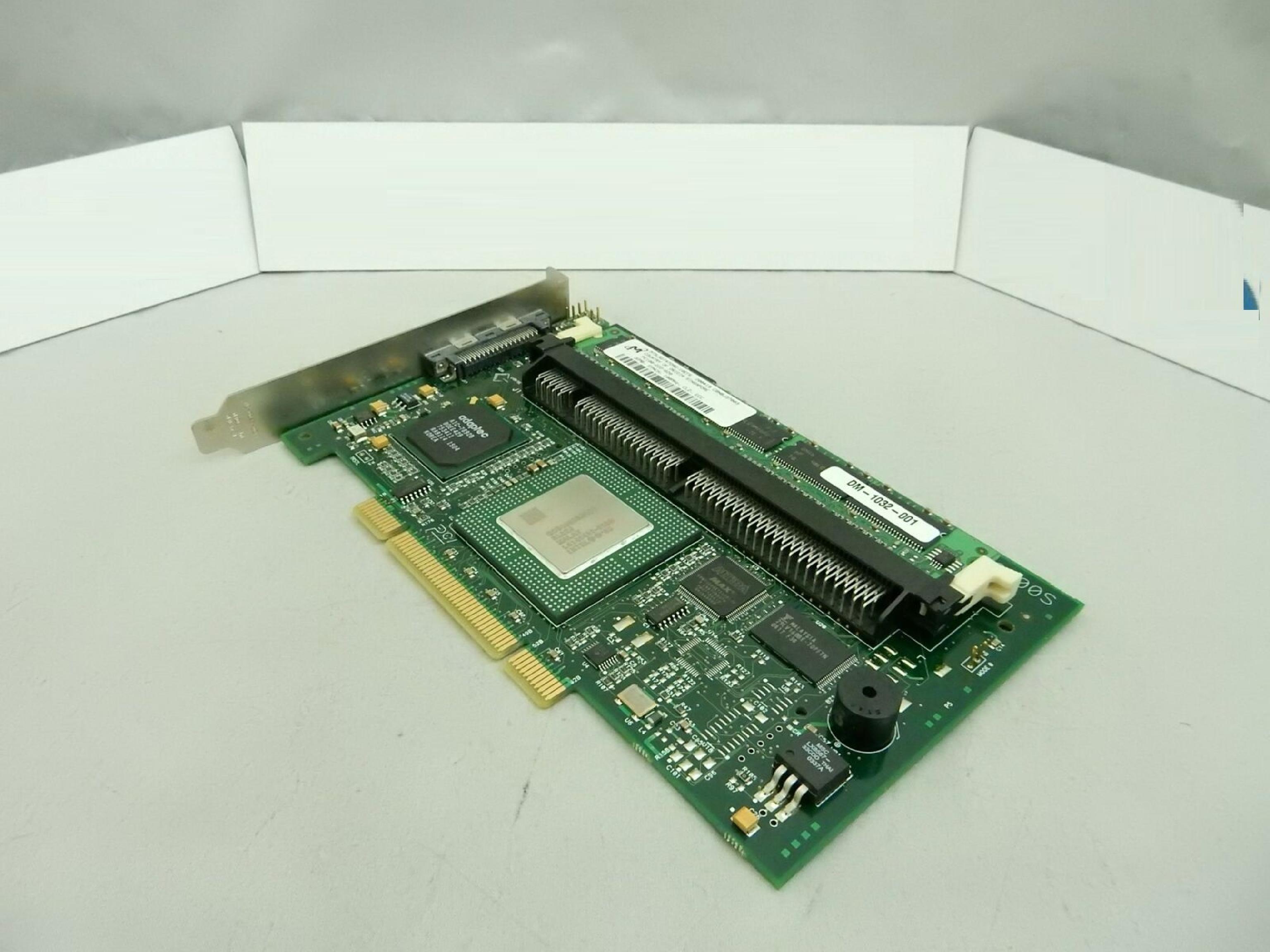 ADAPTEC 2100S PCI 68-PIN HD-68 32MB ULTRA160 SCSI RAID CONTROLLER W. 32MB SDRAM