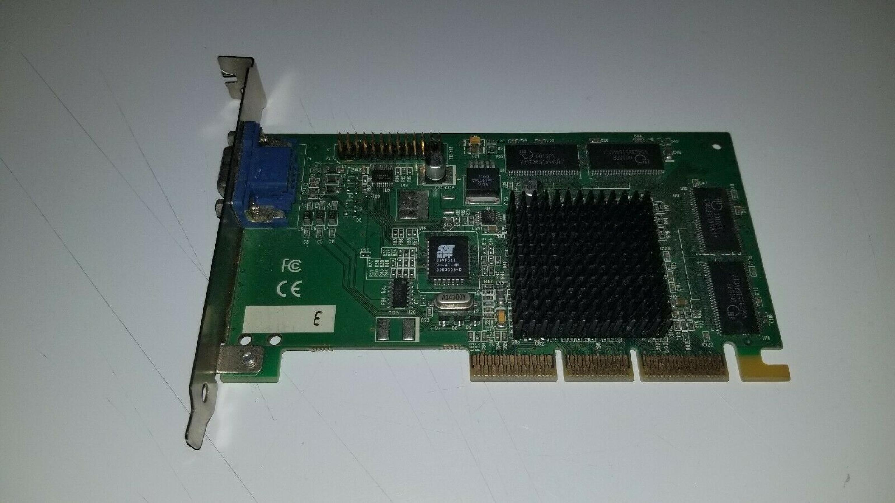 DELL BRD-05-E15 32MB AGP TNT2 VIDEO CARD NVIDIA