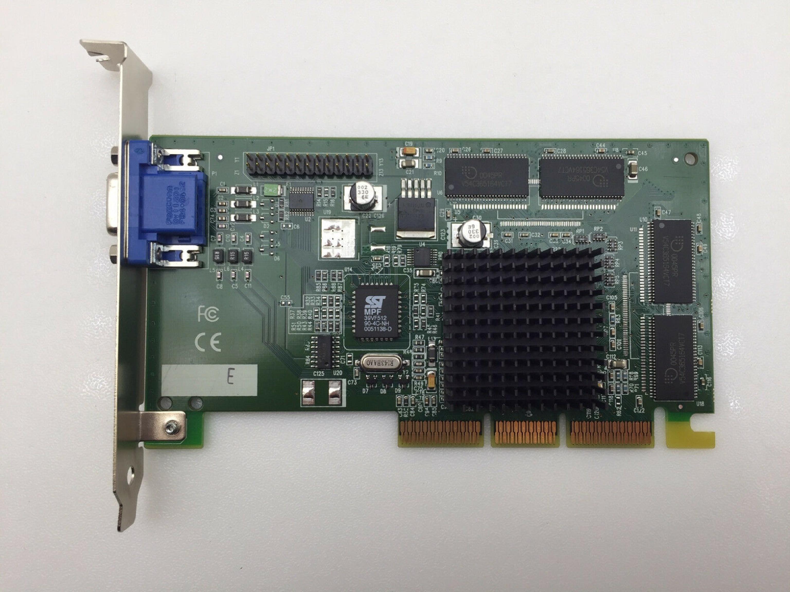 DELL BRD-05-E15 32MB AGP TNT2 VIDEO CARD NVIDIA