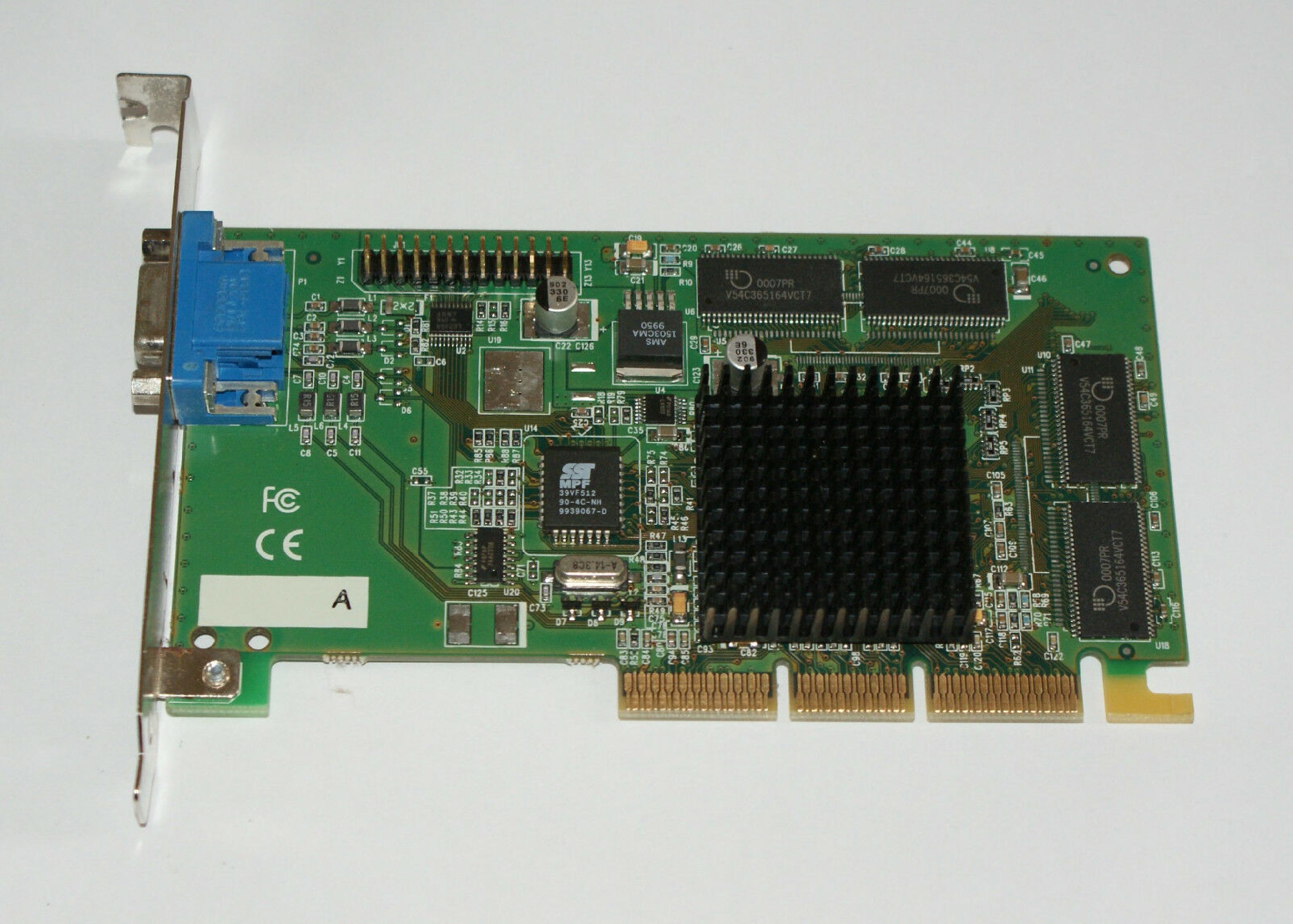DELL 073RGY 32MB AGP TNT2 VIDEO CARD