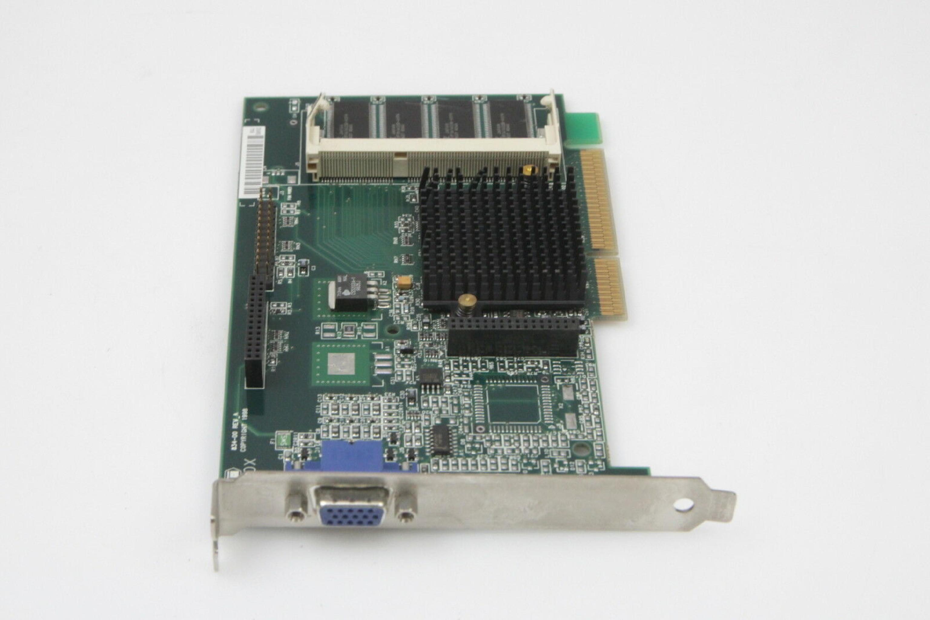 COMPAQ / HEWLETT PACKARD / HP / MATROX 167033-001 8MB AGP VIDEO CARD G200 WITH VGA OUTPUT