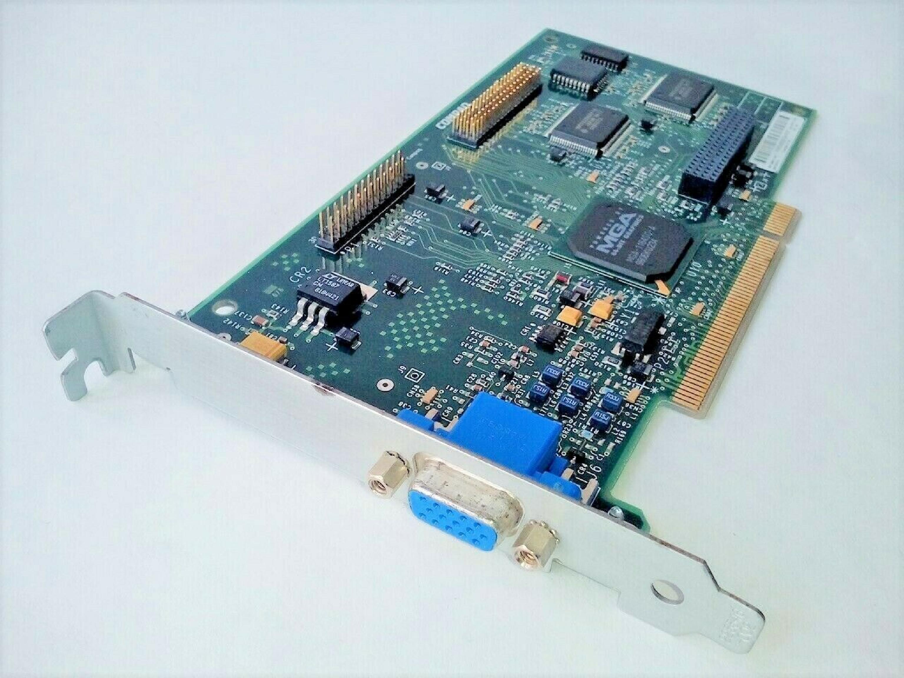 COMPAQ / HEWLETT PACKARD / HP 296677-001 PCI VIDEO CARD POWERED BY MGA 64-BIT GRAPHICS