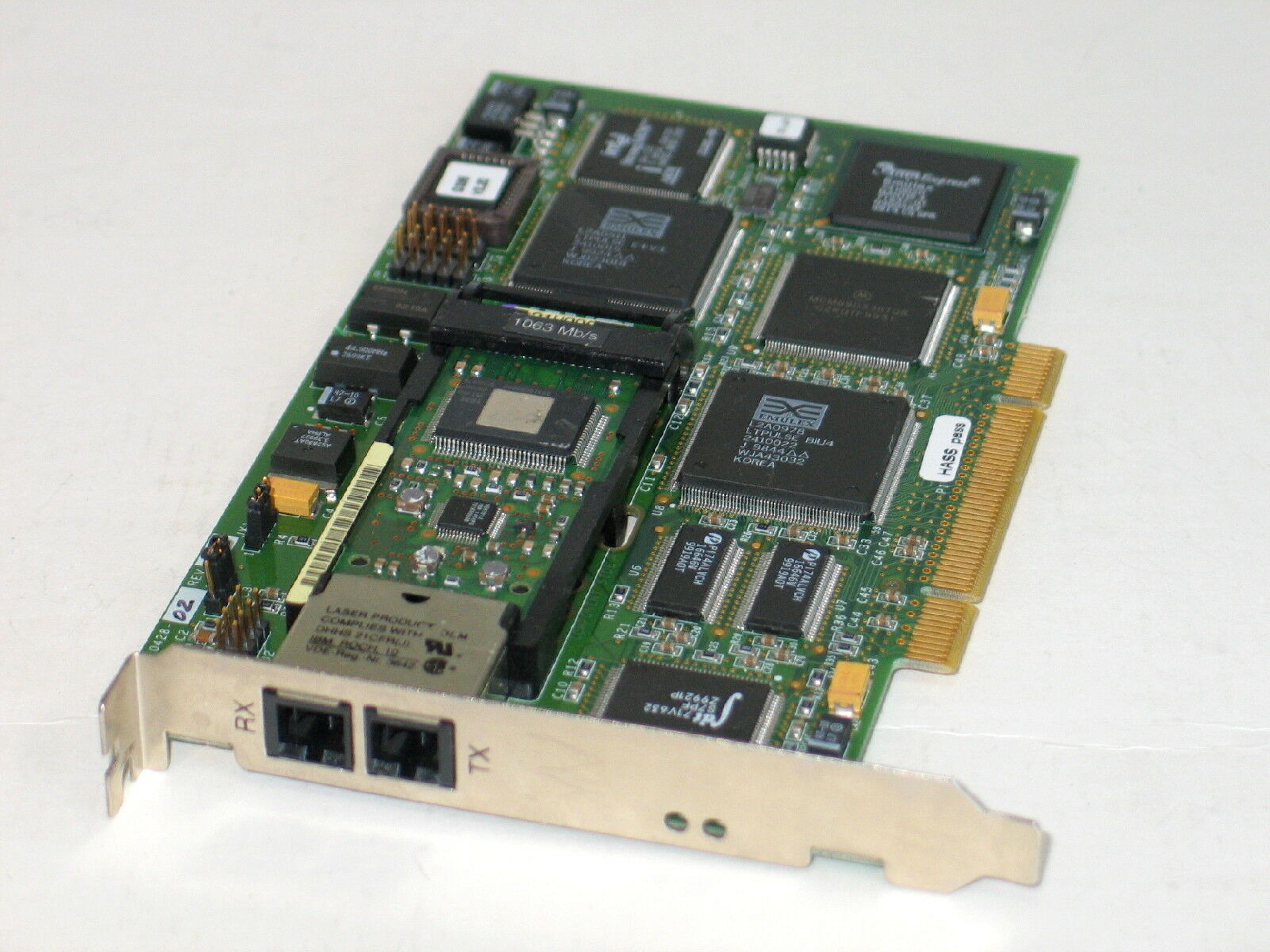 EMULEX / IBM FC1010428-02 FIBRE CHANNEL PCI HOST ADAPTER 32-BIT GIGABIT FIBER TYPE 4-S