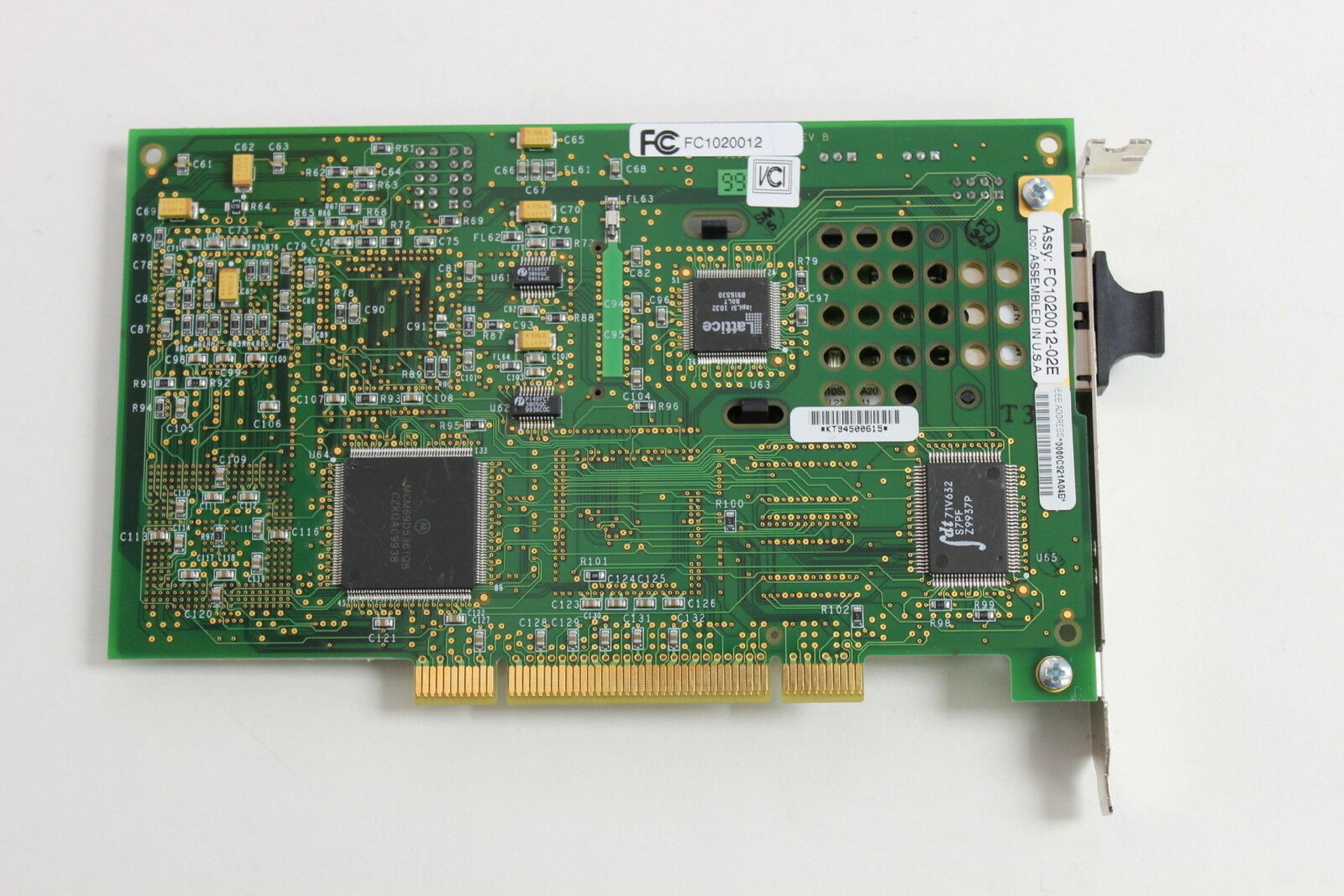 EMULEX / IBM FC1010428-02 FIBRE CHANNEL PCI HOST ADAPTER 32-BIT GIGABIT FIBER TYPE 4-S