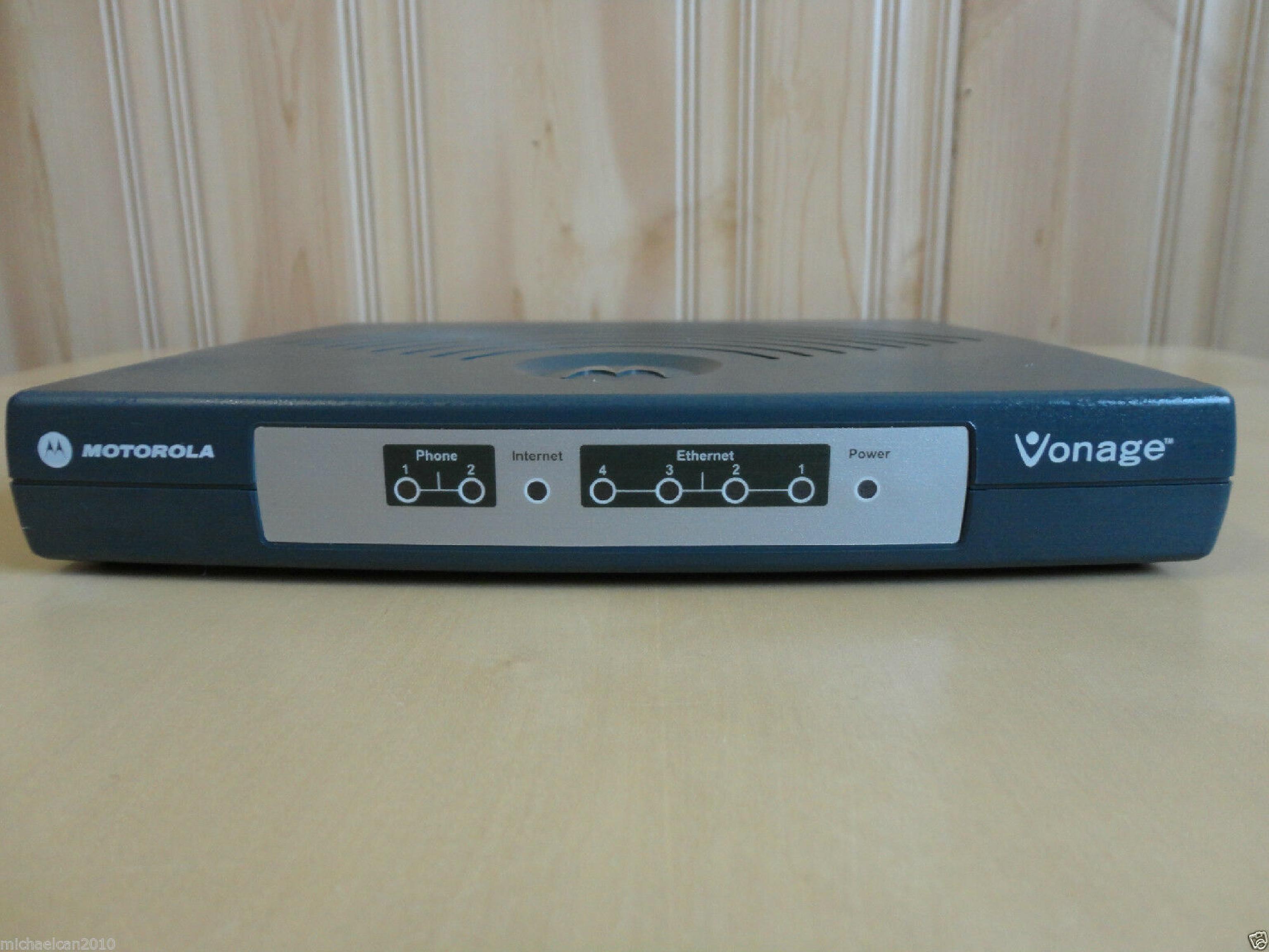 MOTOROLA VT2442 VONAGE VOIP ROUTER