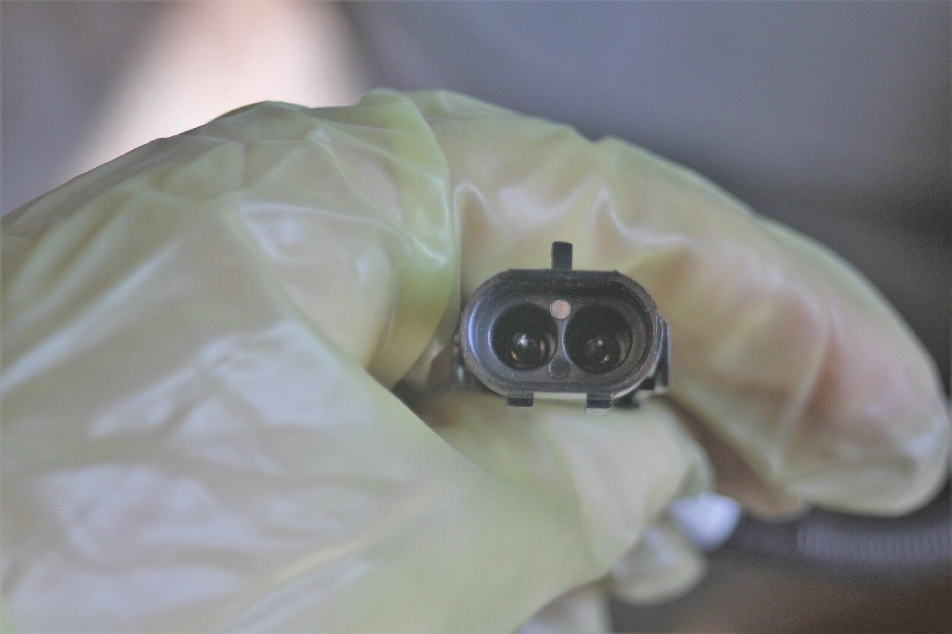 COMAIR ROTRON SPD24B1 SPINNACKER FAN 24VDC 1.1A 60CFM FOR PARTS INCOMPLET SPINNAKER 1.1AMP SPD24B1