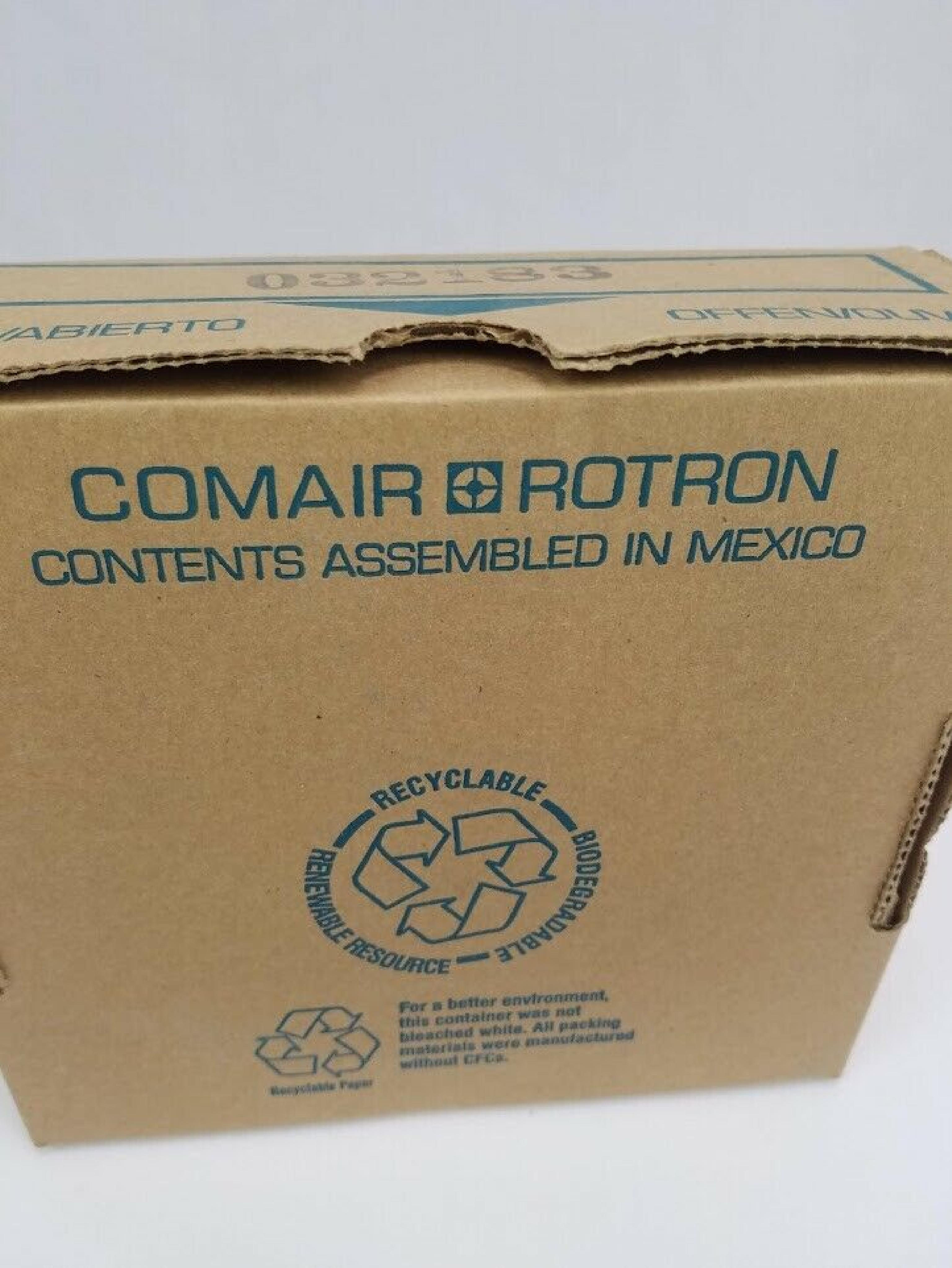 COMAIR ROTRON SPD24B1 SPINNACKER FAN 24VDC 1.1A 60CFM FOR PARTS INCOMPLET SPINNAKER 1.1AMP SPD24B1
